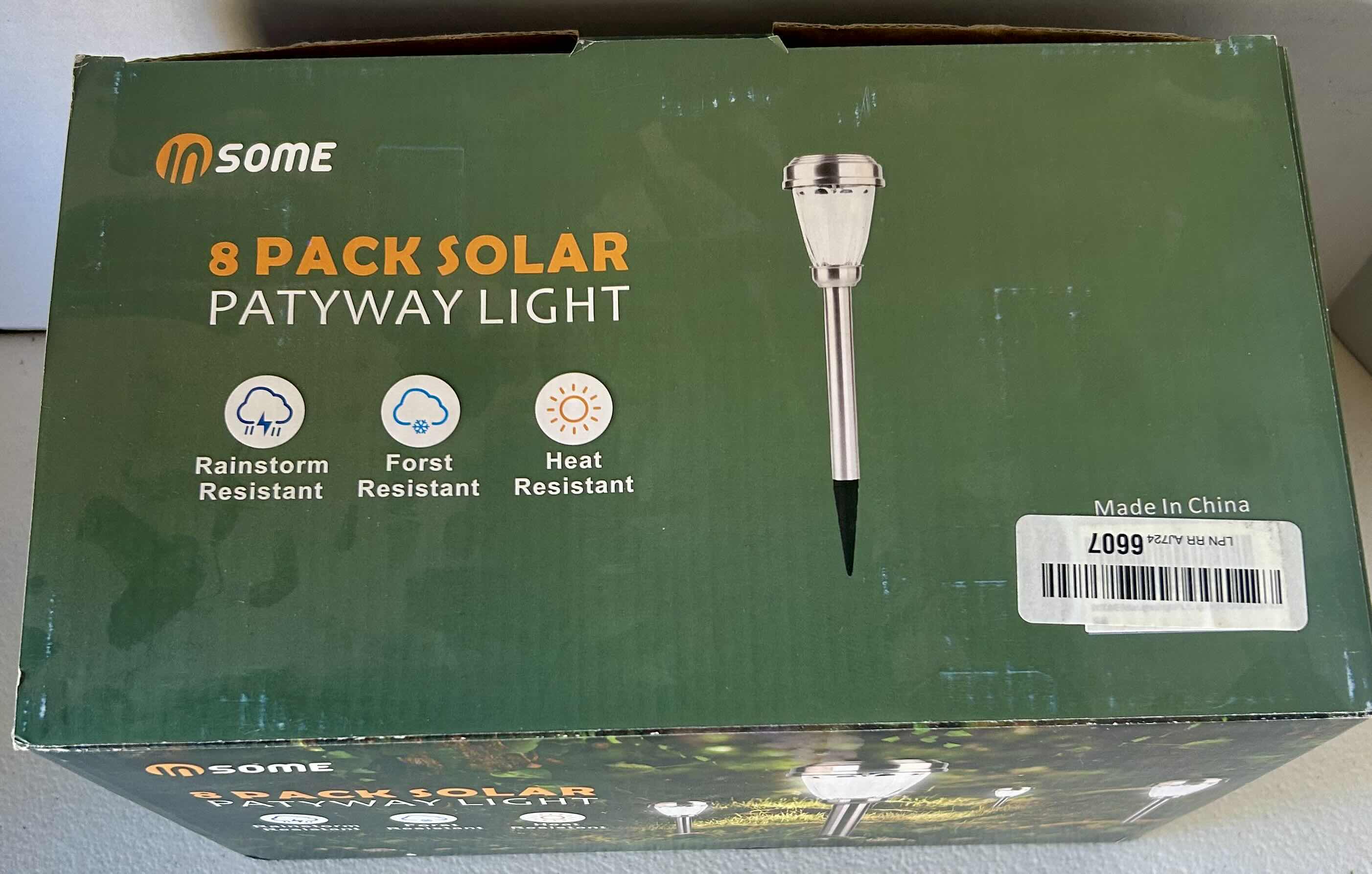 Photo 1 of 8 PACK SOLAR PATHWAY LIGHTS
