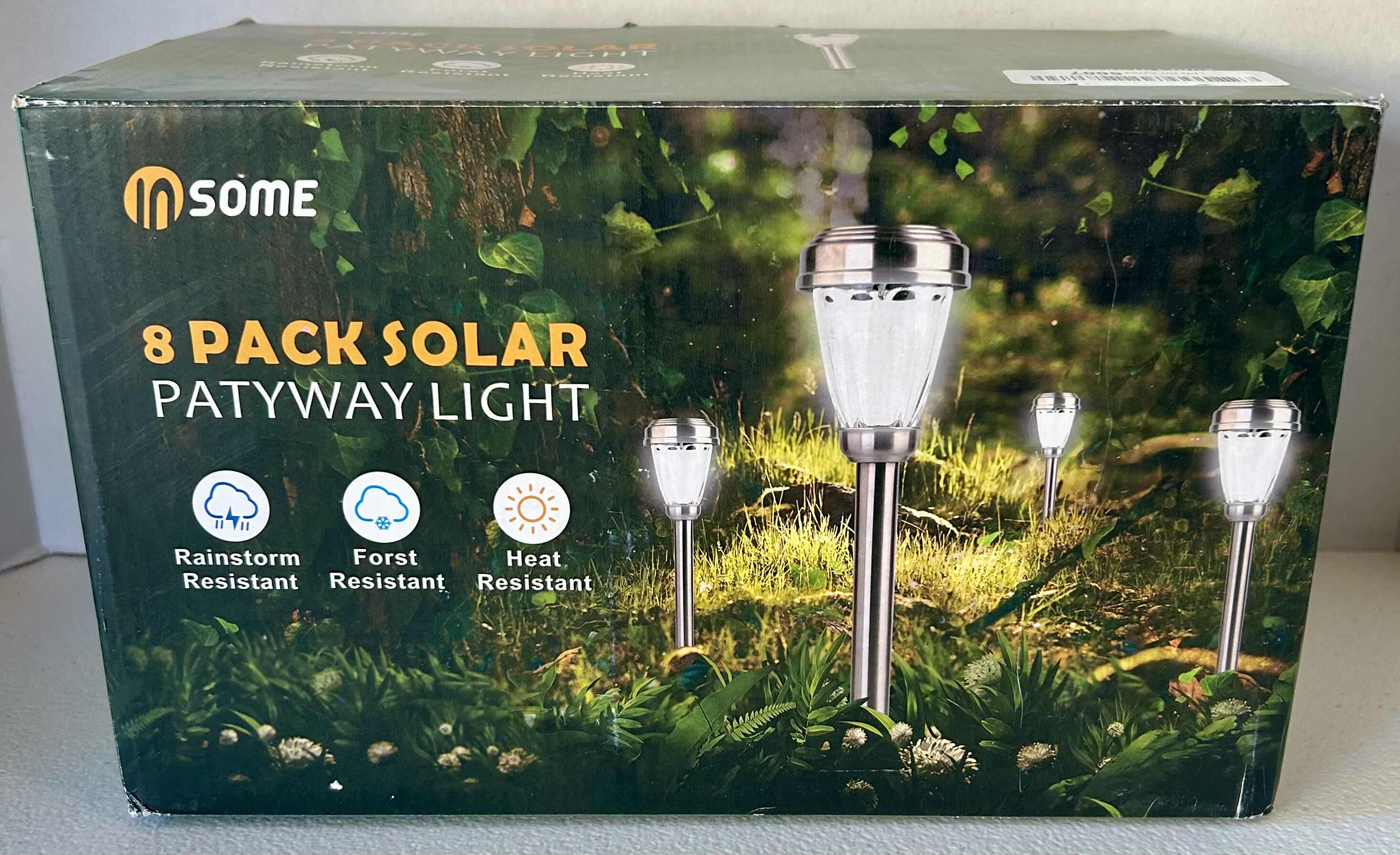 Photo 1 of 8 PACK SOLAR PATHWAY LIGHTS