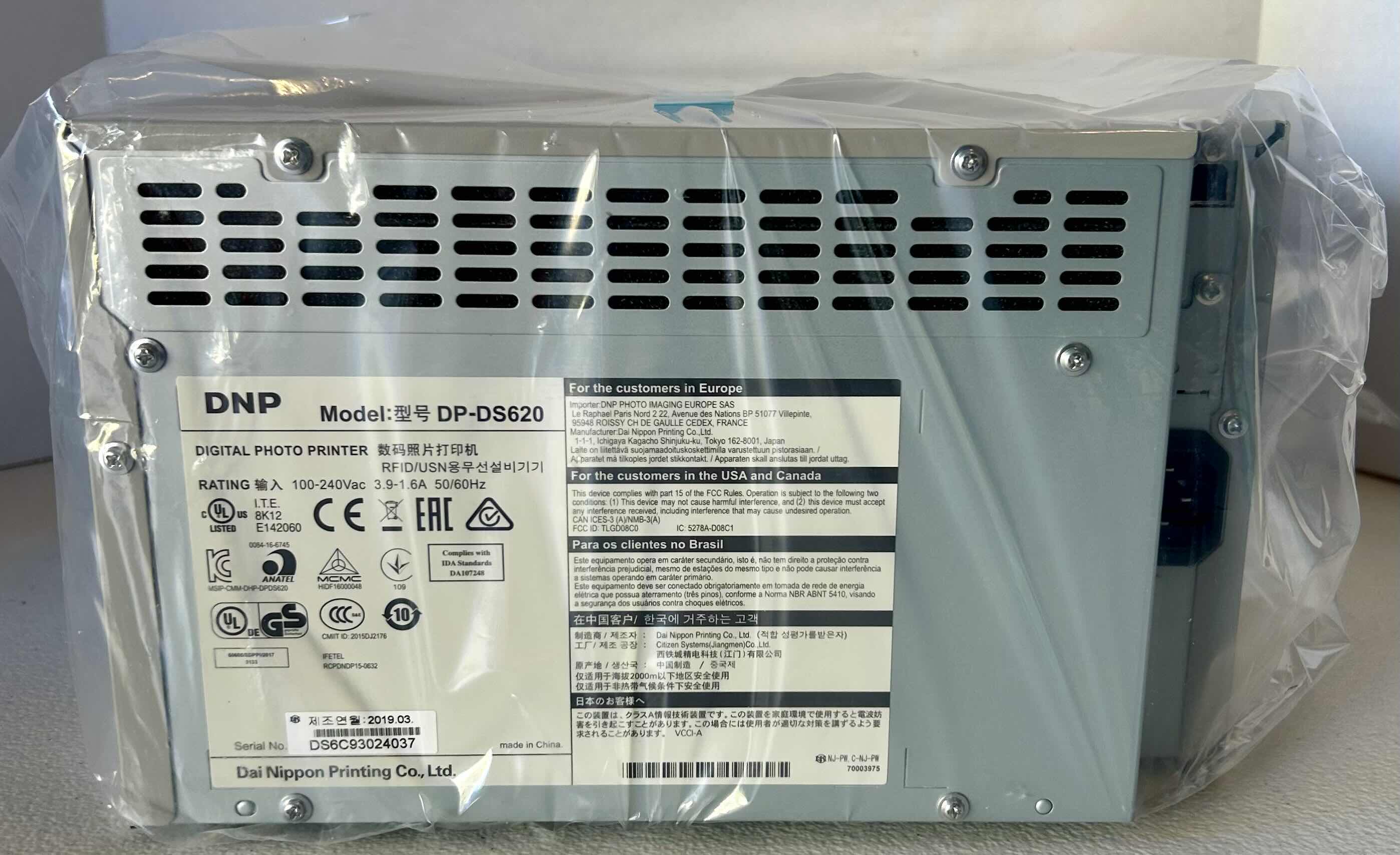 Photo 1 of BRAND NEW DNP DS-620 PRINTER