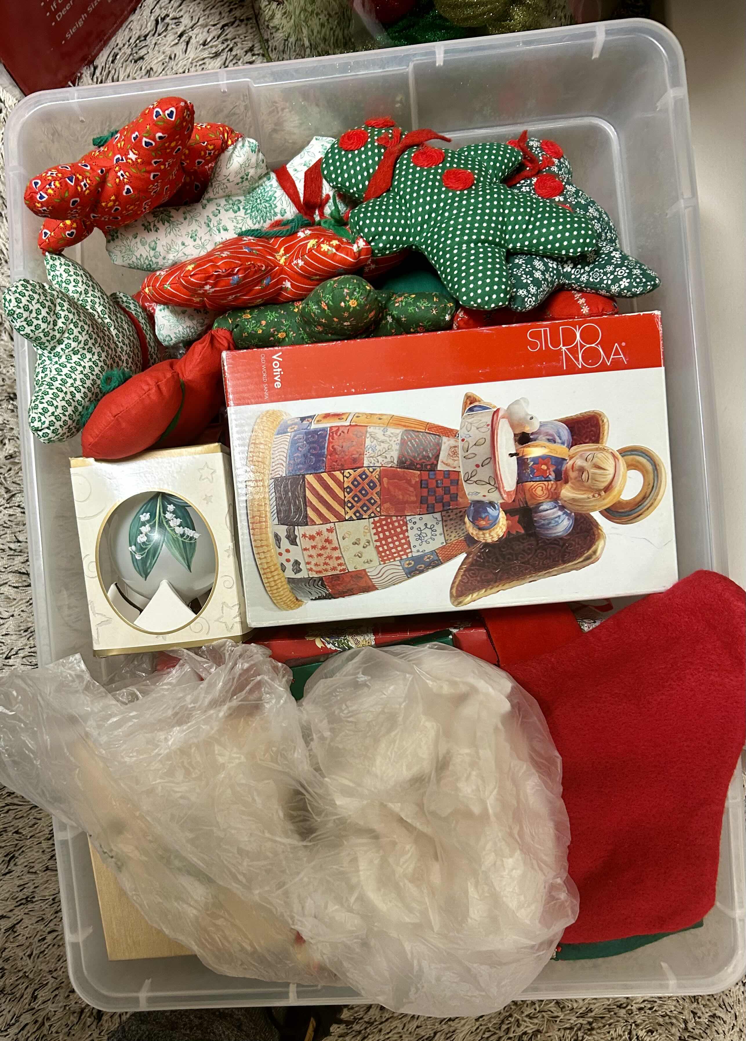 Photo 1 of ASSORTED CHRISTMAS ORNAMENTS