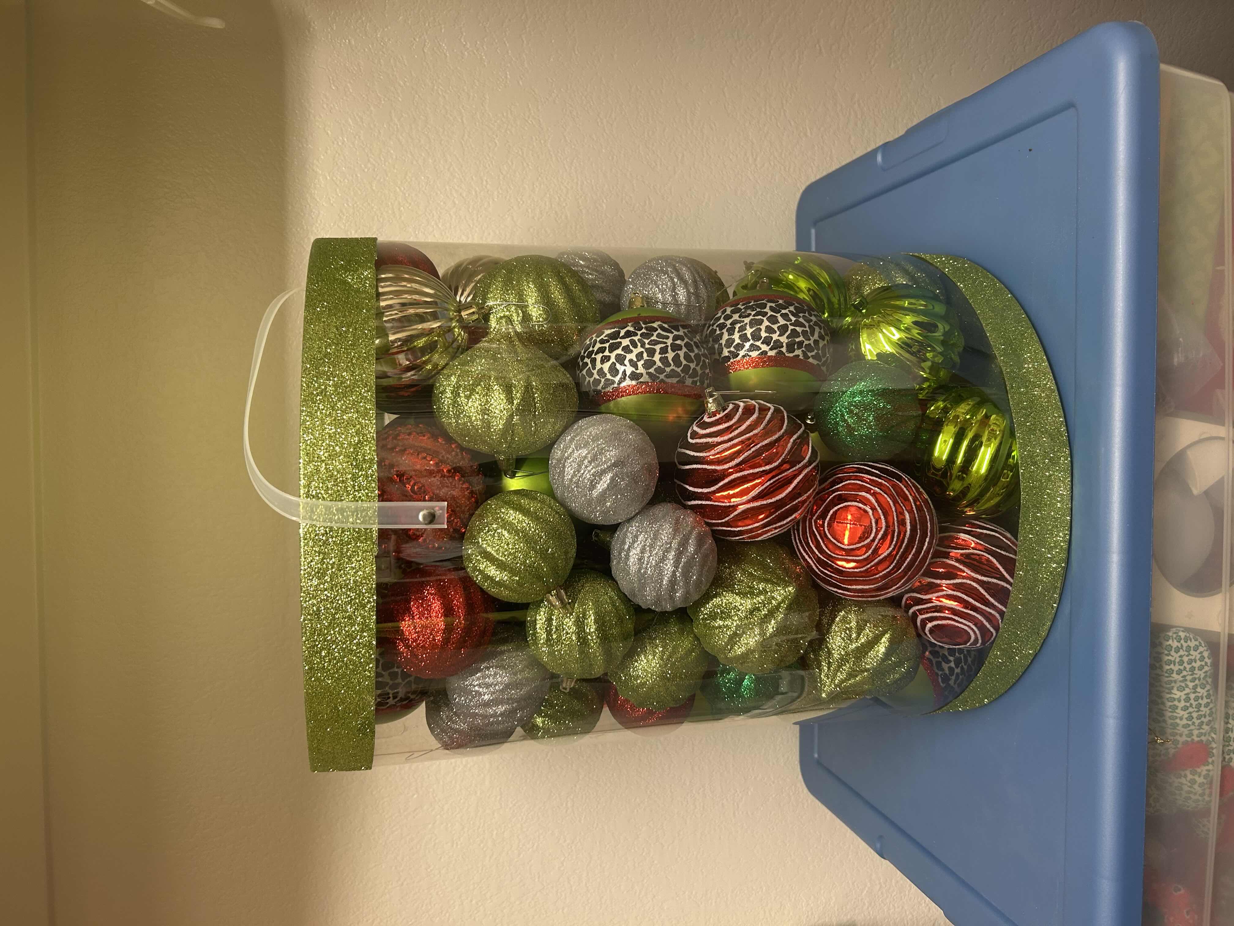 Photo 1 of ASSORTED CHRISTMAS ORNAMENTS