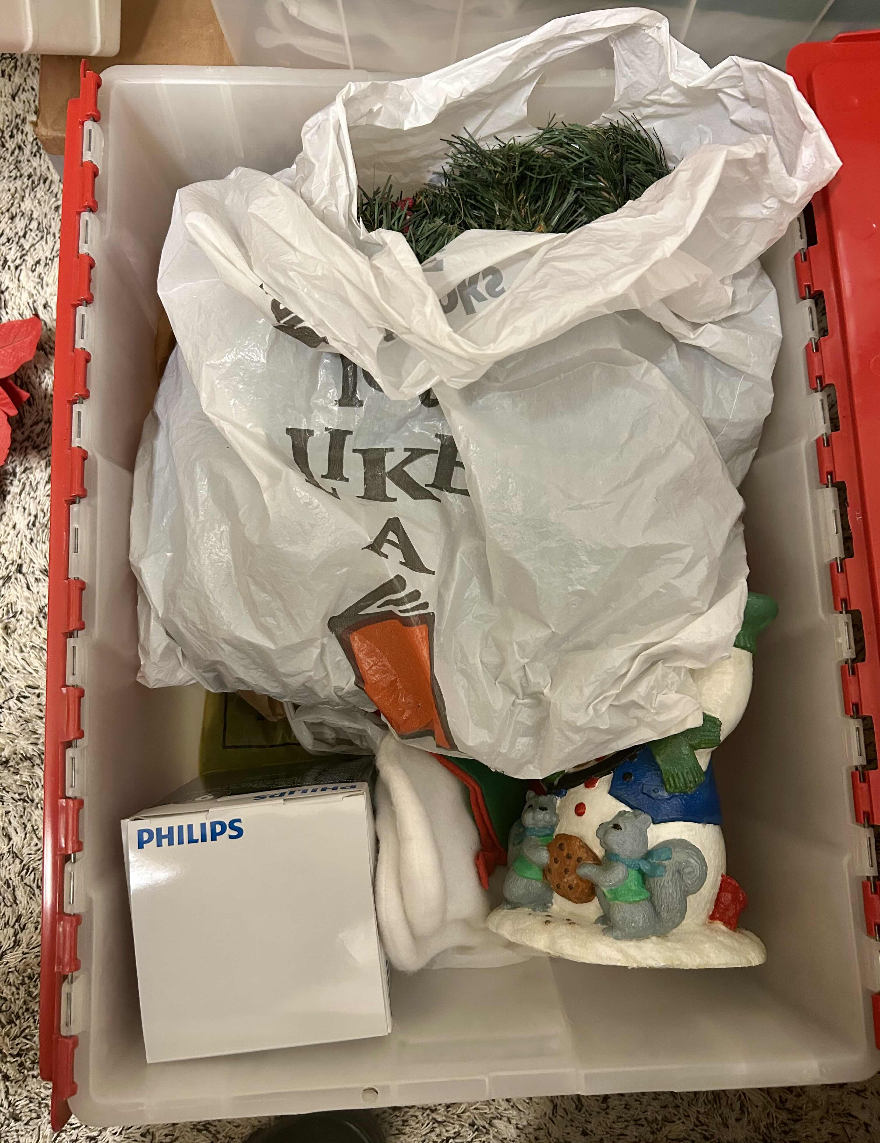 Photo 1 of ASSORTED CHRISTMAS DECORATIONS