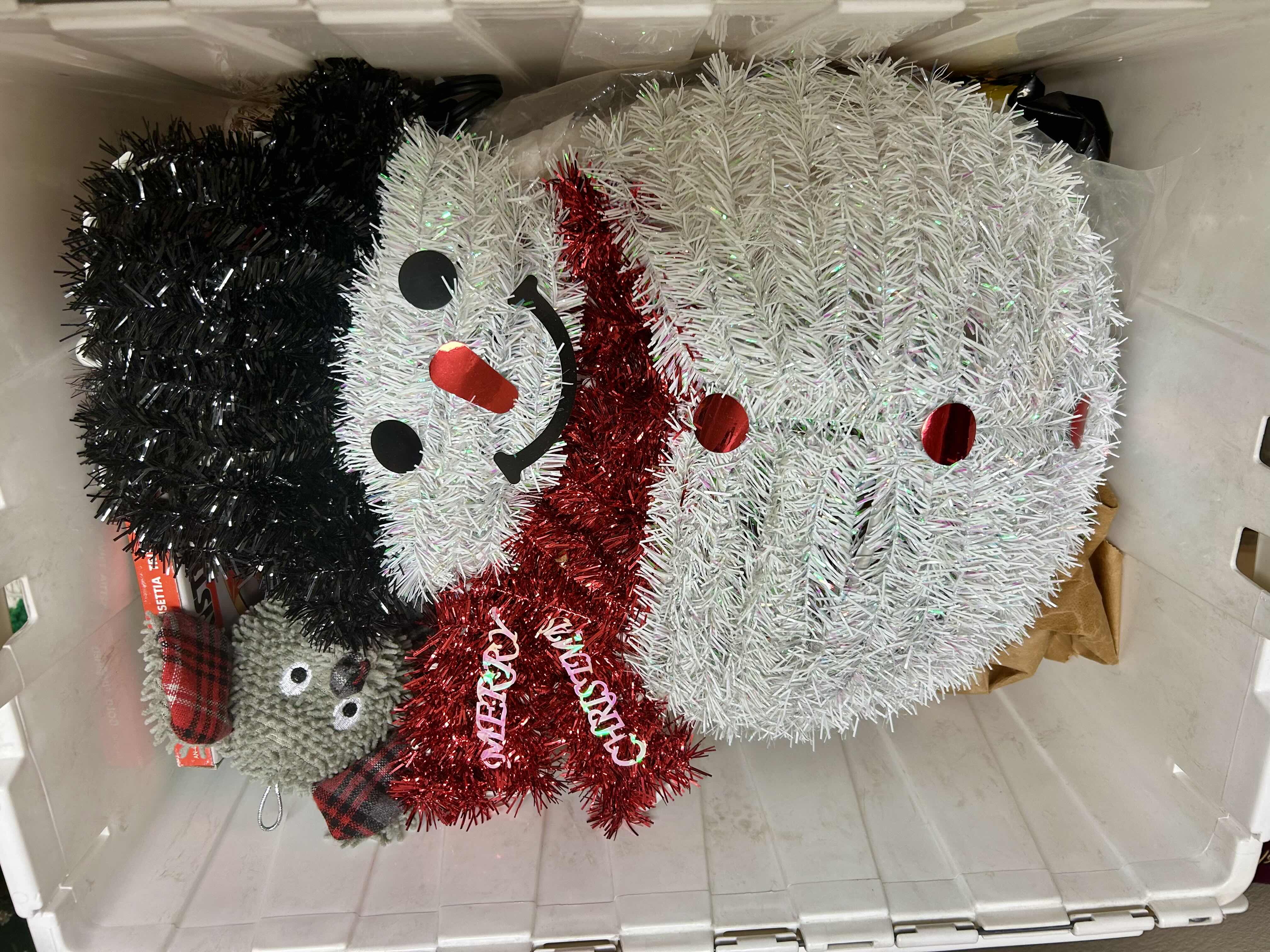 Photo 1 of ASSORTED CHRISTMAS DECORATIONS