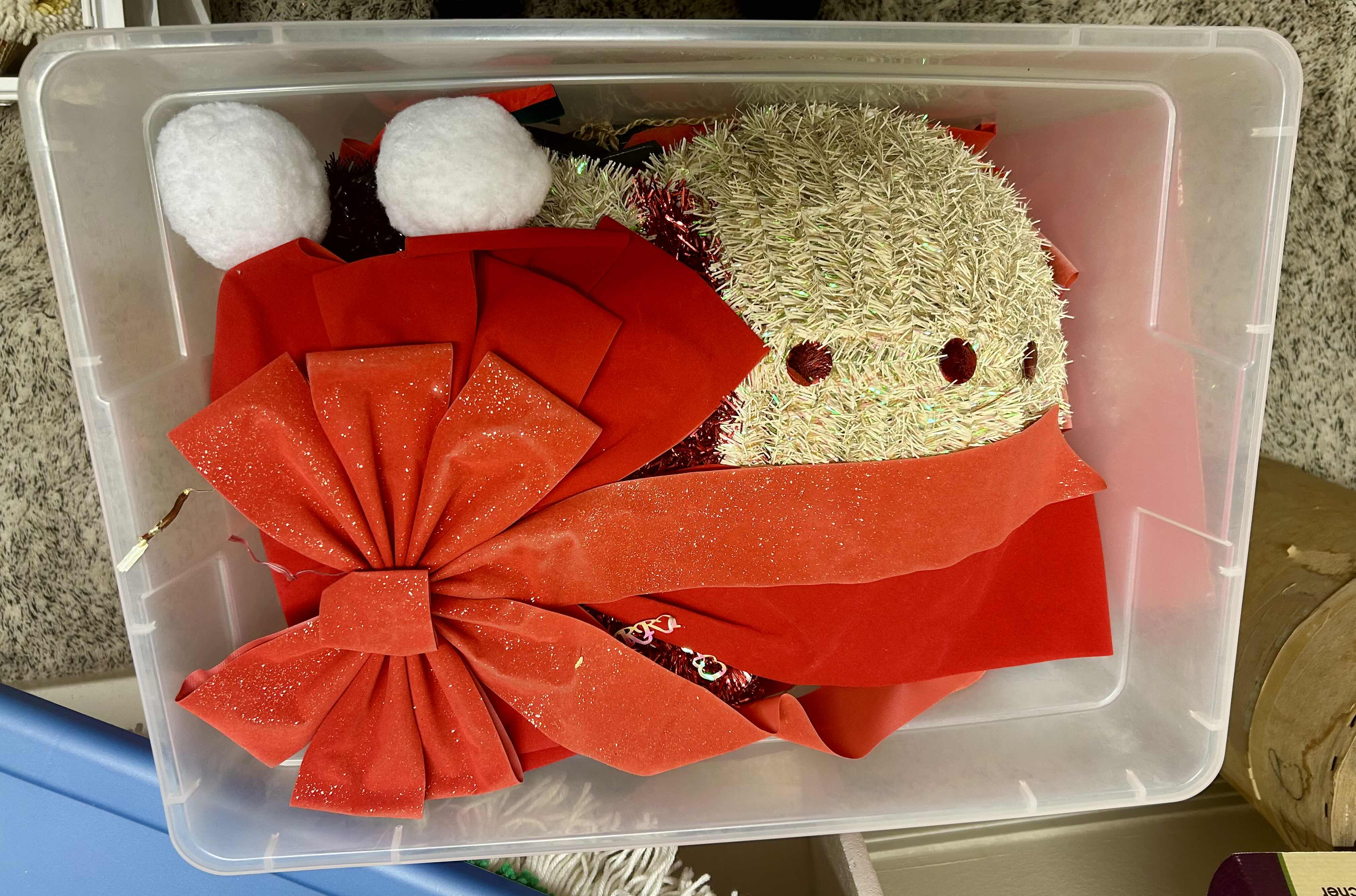 Photo 1 of ASSORTED CHRISTMAS DECORATIONS