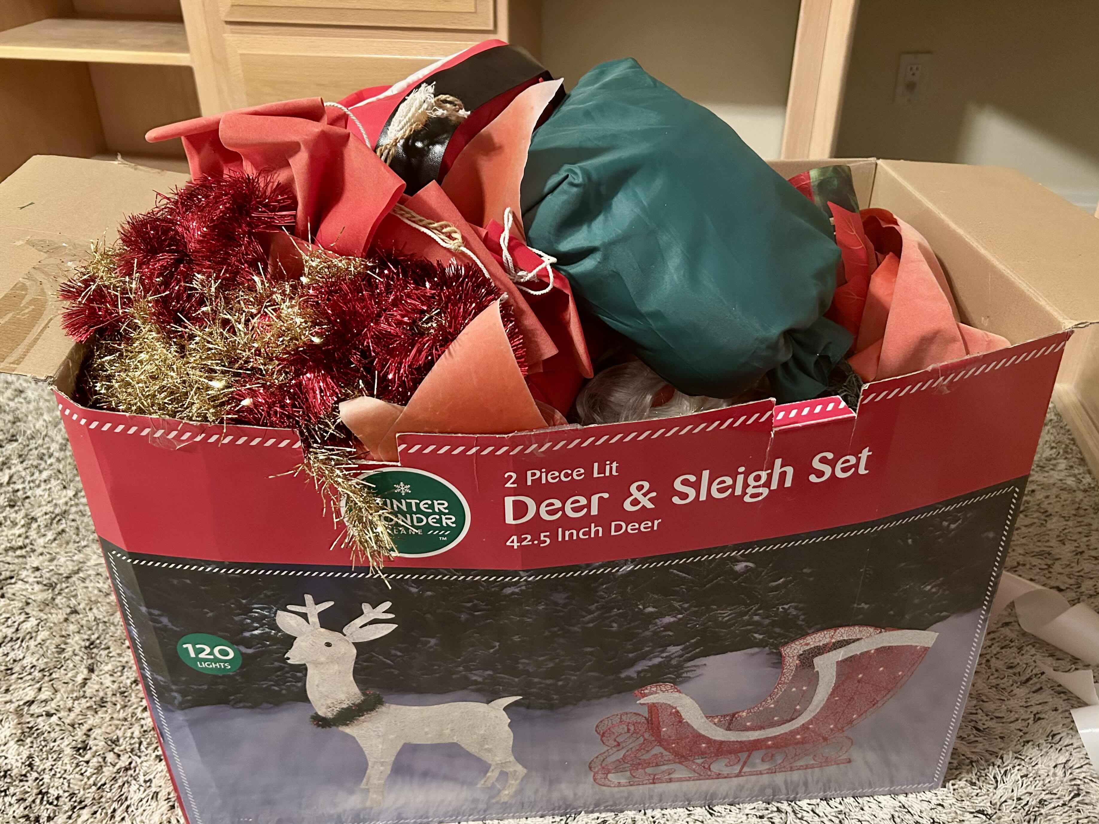 Photo 1 of ASSORTED CHRISTMAS DECORATIONS