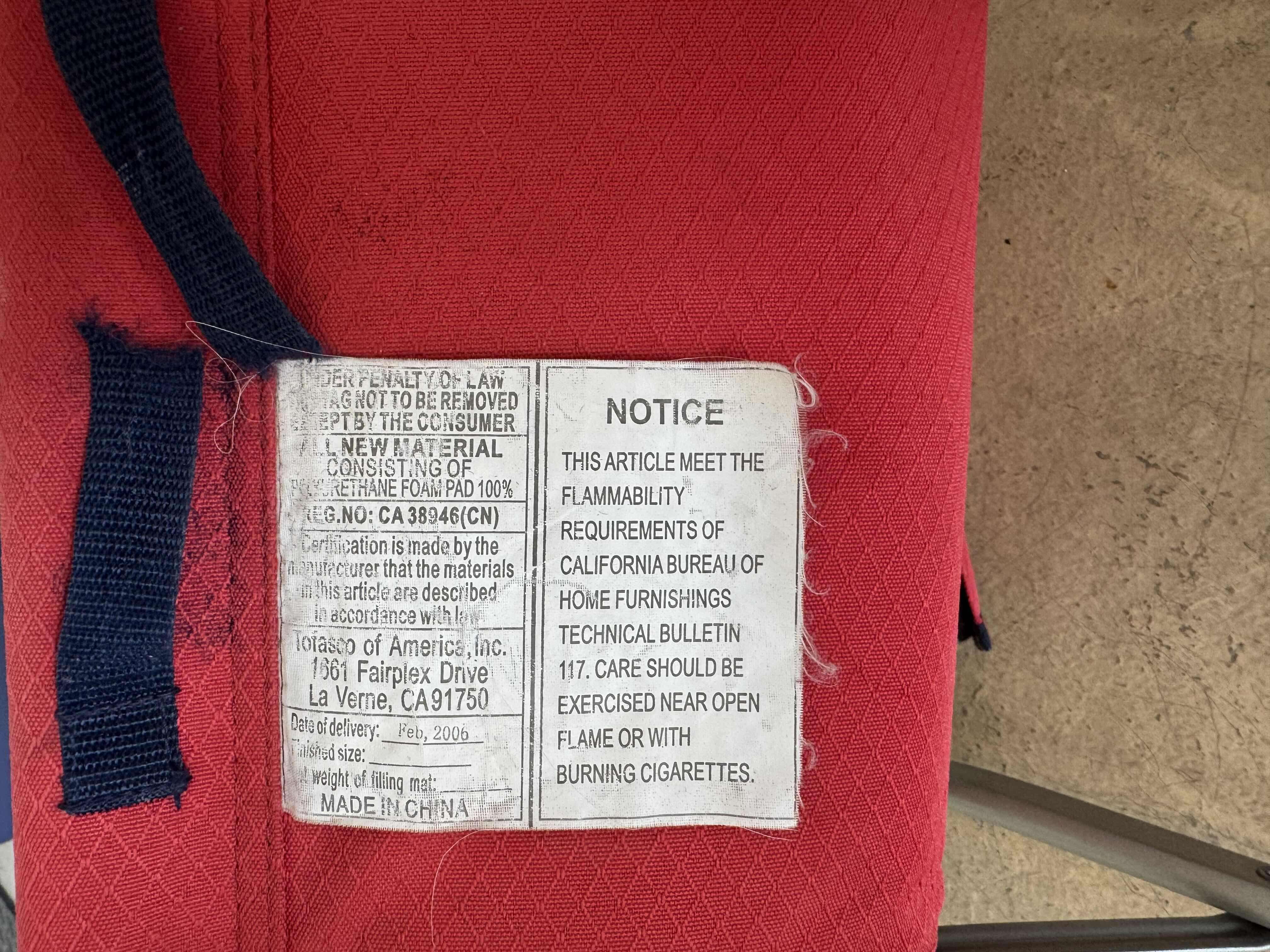 Photo 1 of 2 MACABEE FOLDING CHAIRS 28”H