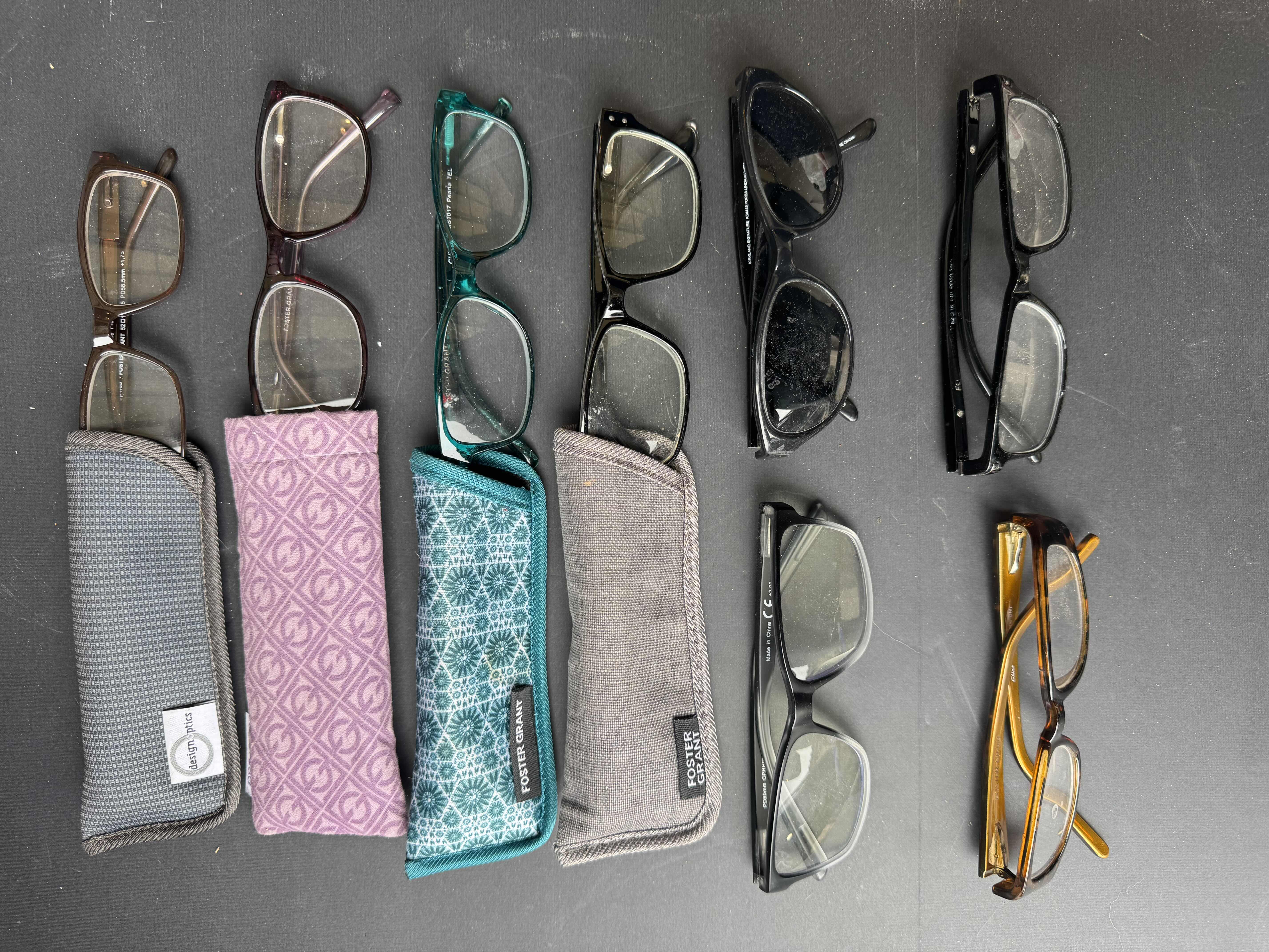 Photo 1 of ASSORTED READERS, READING GLASSES, 8 PAIRS OF GLASSES
