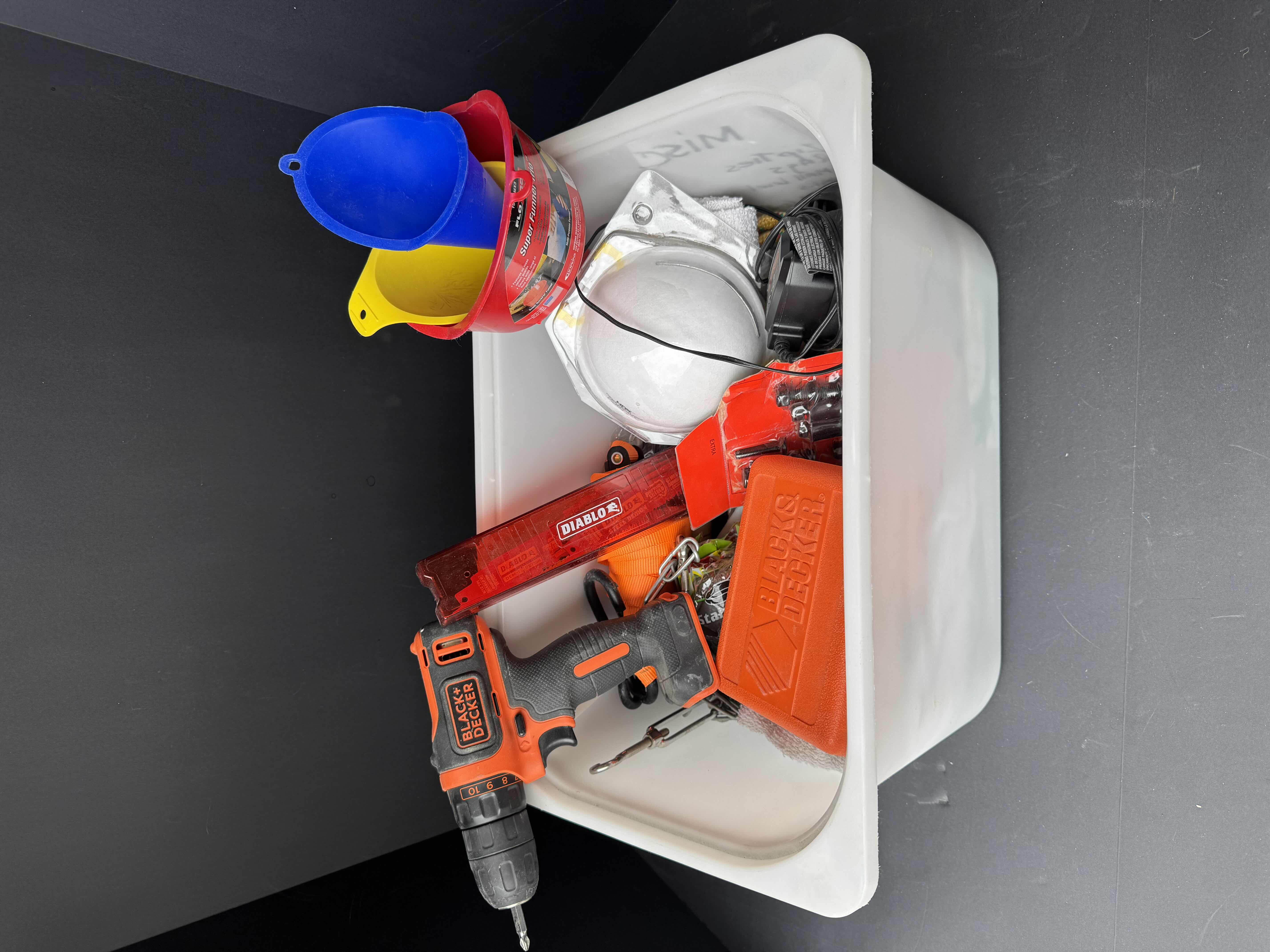 Photo 1 of HOME ESSENTIALS TOOLS AND ASSORTED ITEMS, OUTDOOR/GARDEN 
18 ITEMS