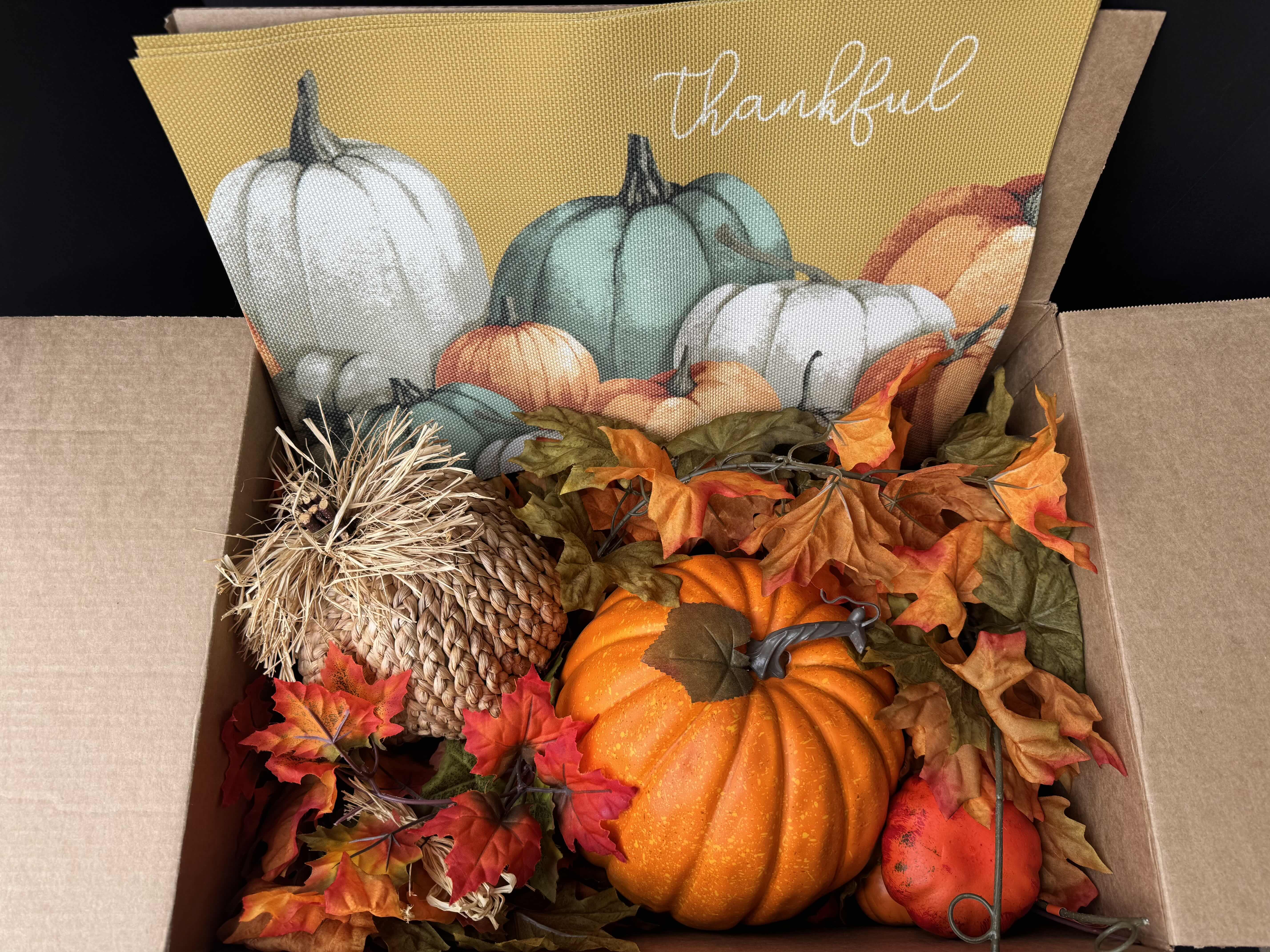 Photo 1 of ASSORTED HOLIDAY ESSENTIALS, FALL/THANKSGIVING DECOR