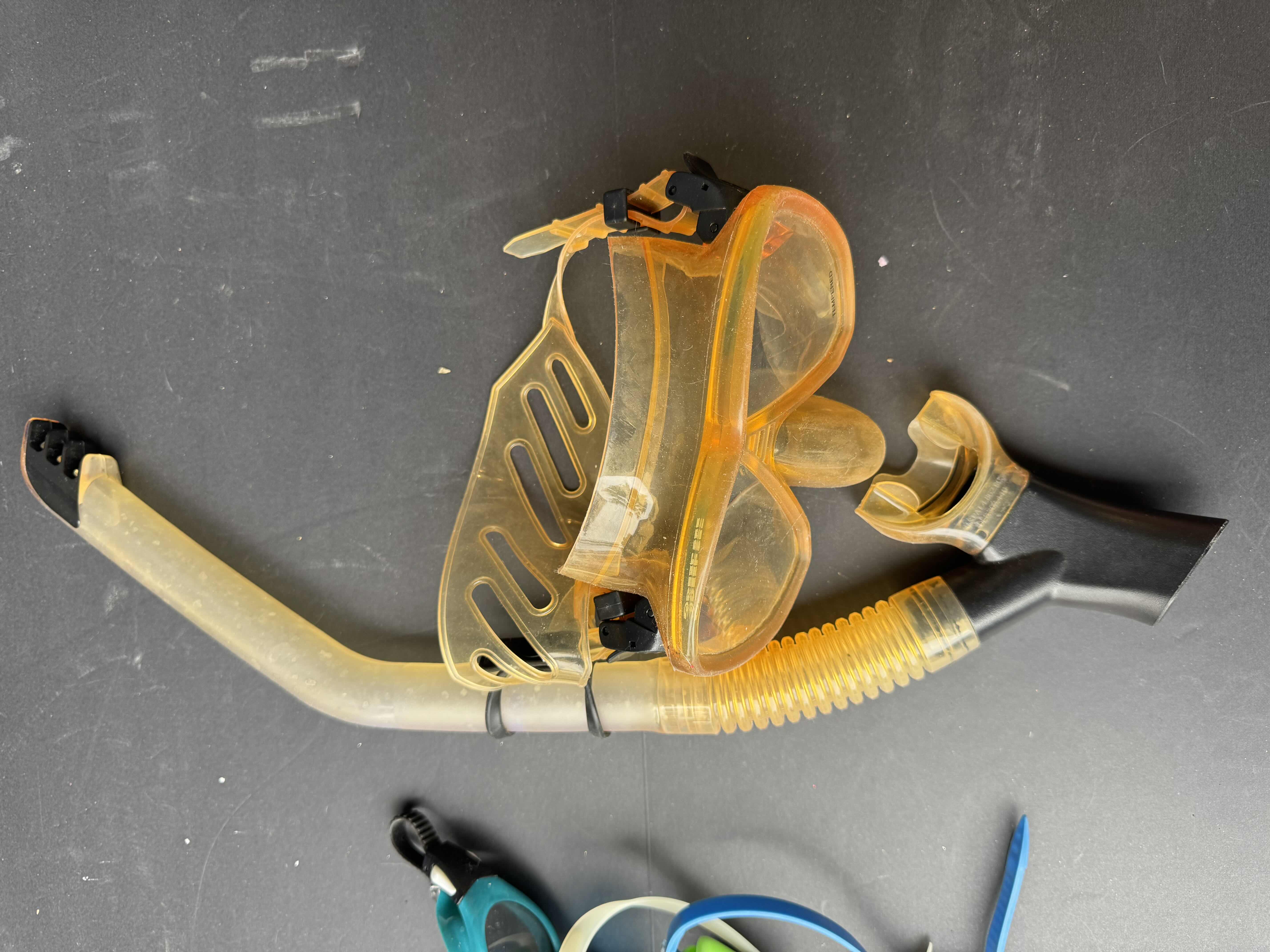 Photo 1 of 3 SWIMMING GOGGLES,  MASK AND SNORKEL SET