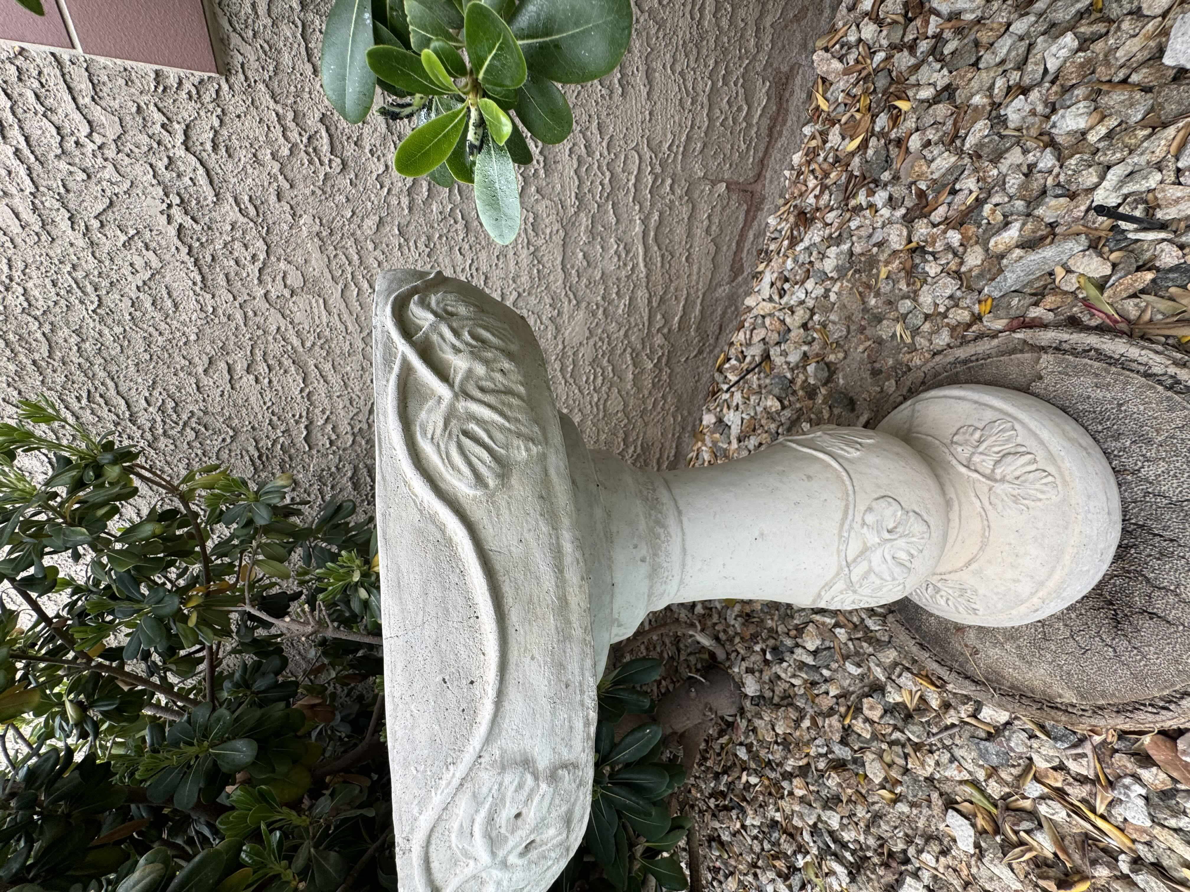 Photo 1 of CONCRETE BIRDBATH H30”