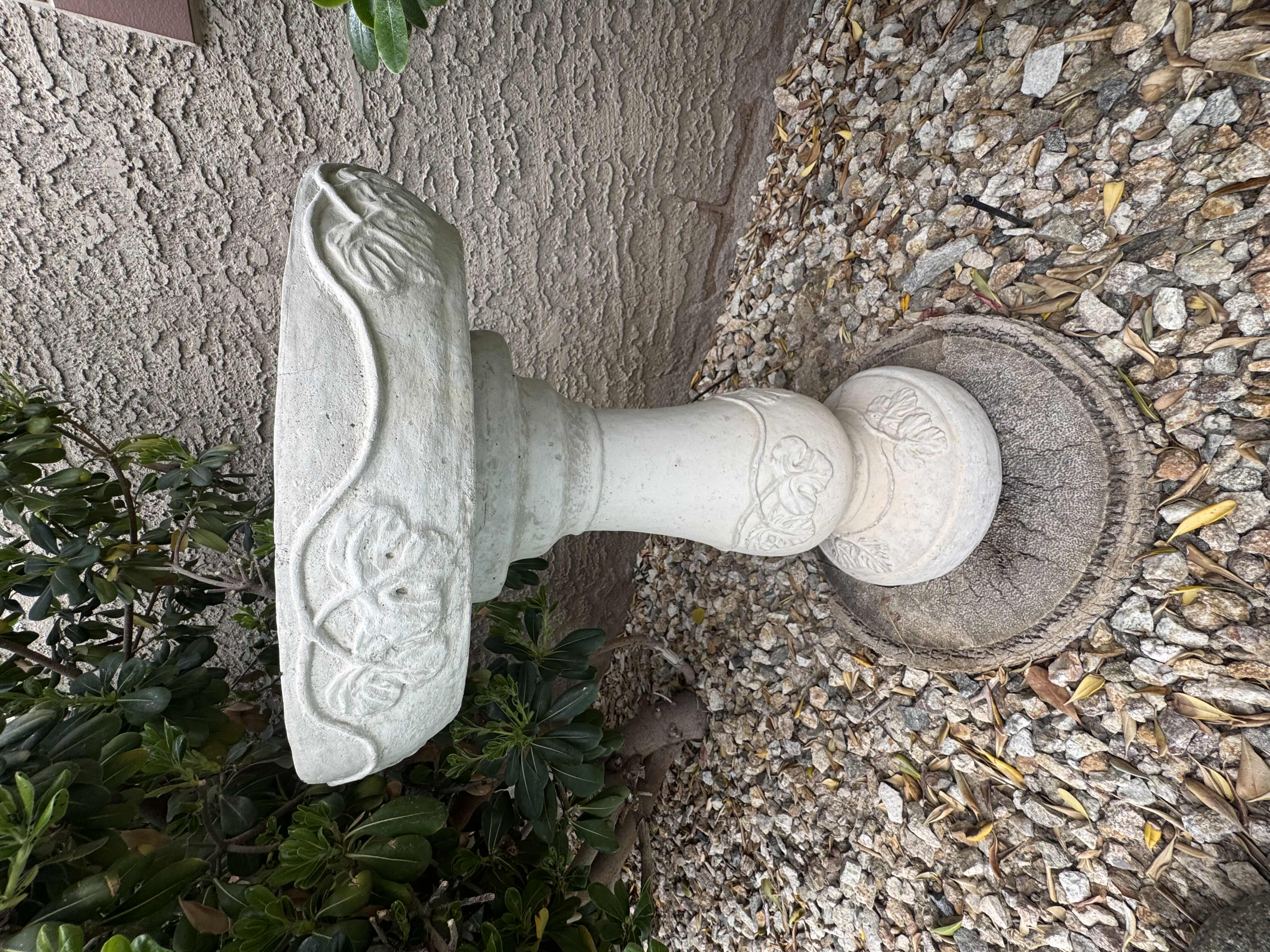 Photo 1 of CONCRETE BIRDBATH H30”