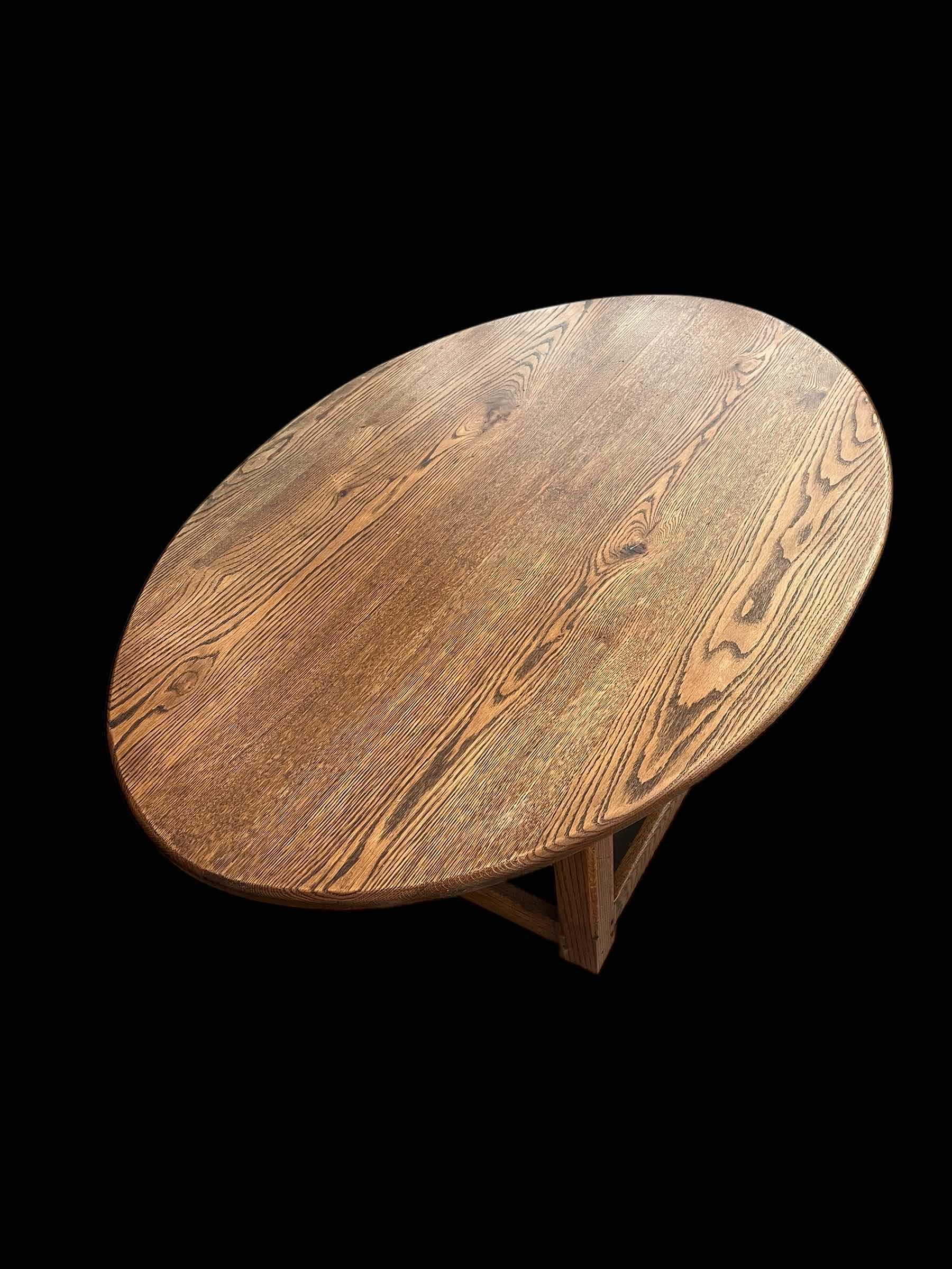 Photo 1 of HOME FURNITURE-OVAL WOODEN COFFEE TABLE 55” X 17”H.