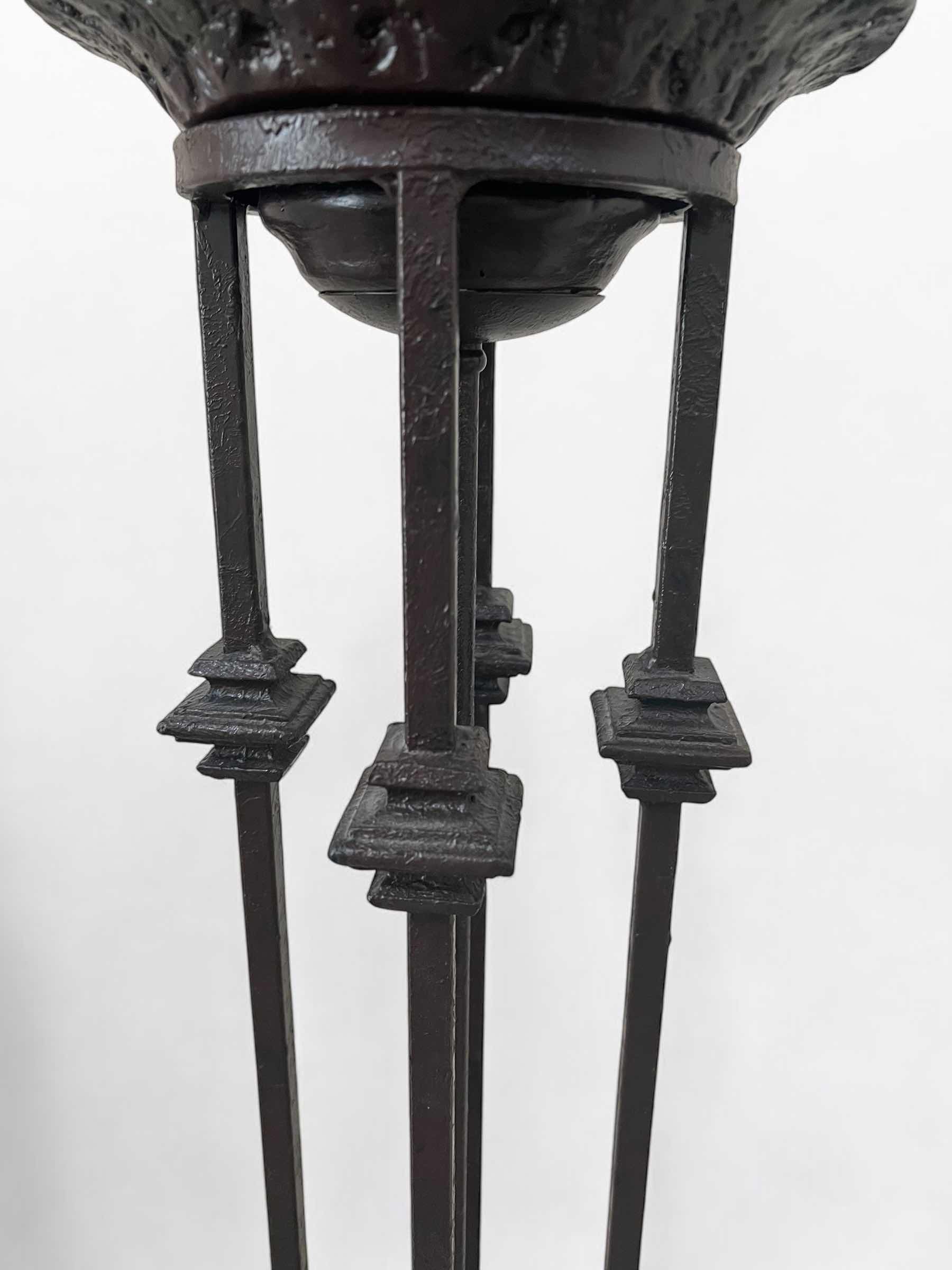 Photo 1 of HOME DECOR- WROUGHT IRON FLOOR LAMP. 65”H 1 OF 2 IN SET (SOLD SEPARATELY)