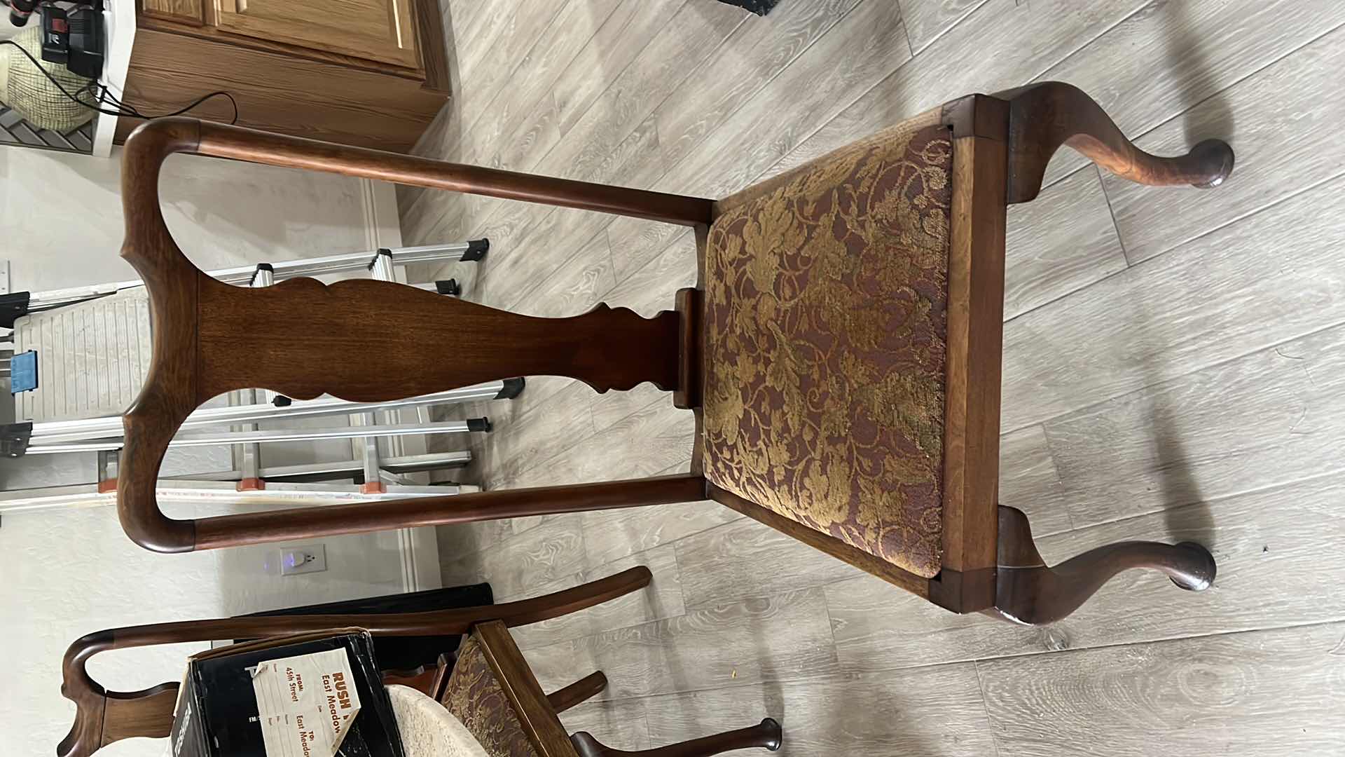 Photo 1 of VINTAGE WOODEN DINING CHAIR-1 OF 4 IN SET (SOLD SEPARATELY)