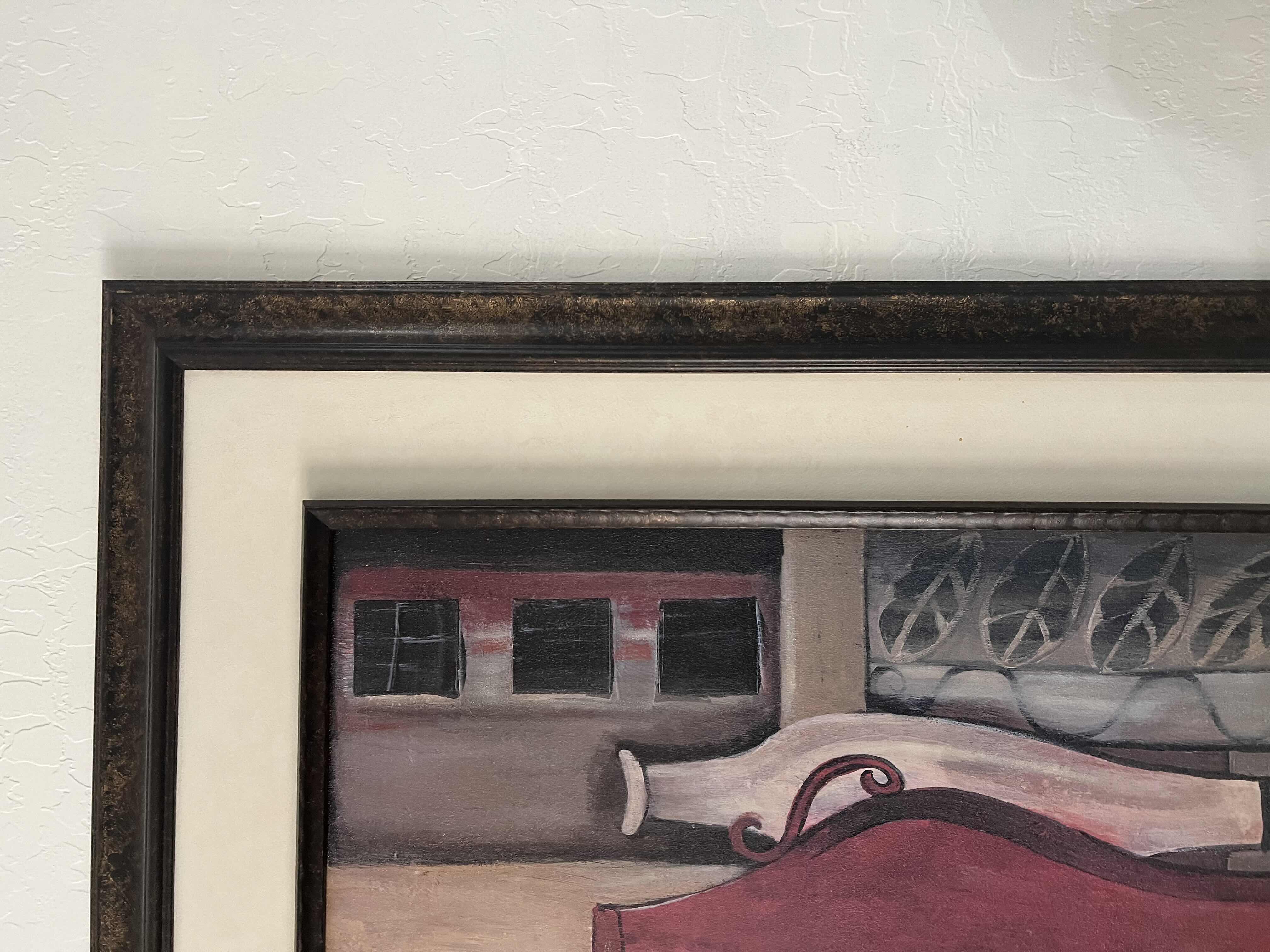 Photo 1 of OIL PAINTING ARTWORK, PART OF MATCHING SET SOLD SEPARATELY. SIGNED BY ARTIST. 36"X 28"h