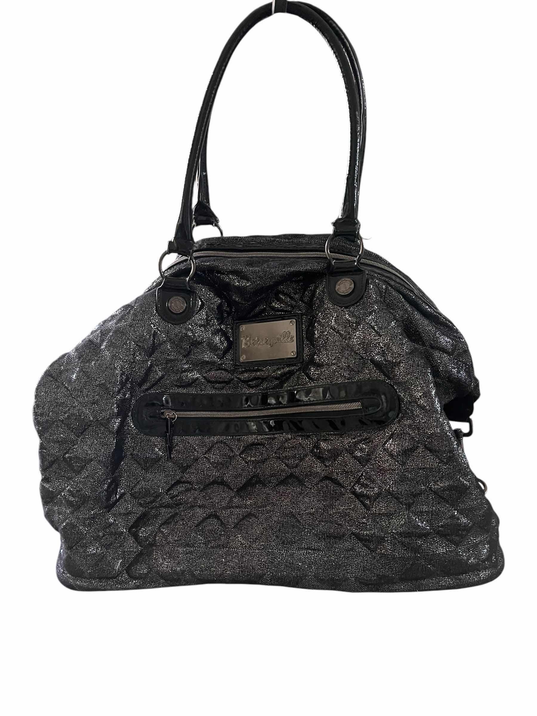 Photo 1 of DESIGNER BAG-BETSEY JOHNSON BLACK DUFFLE