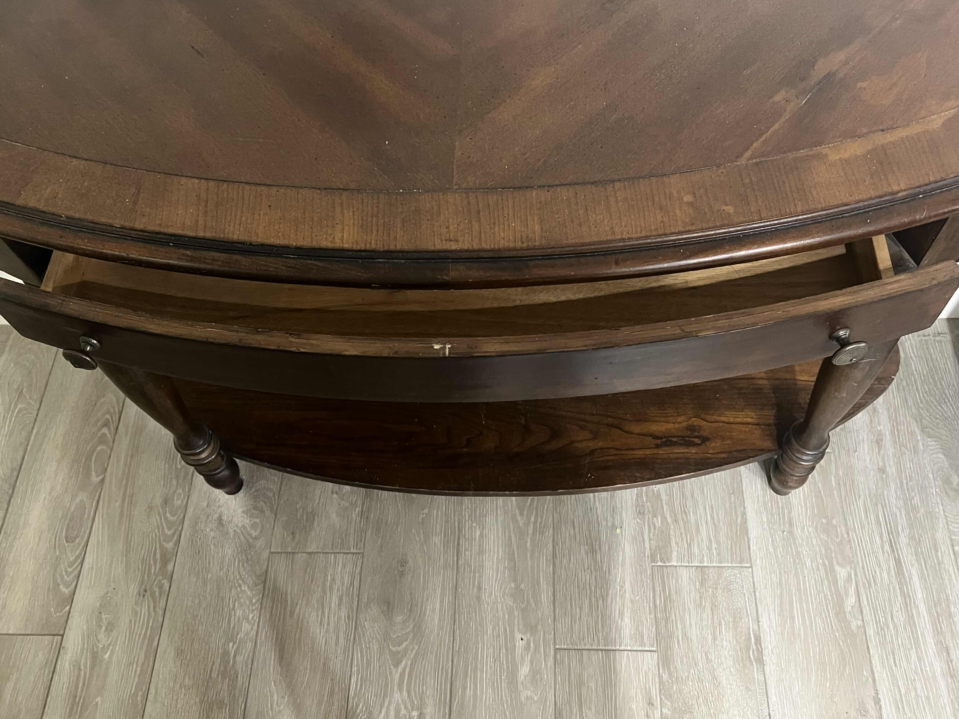 Photo 1 of CHERRY WOODEN-HALLACCENT TABLE