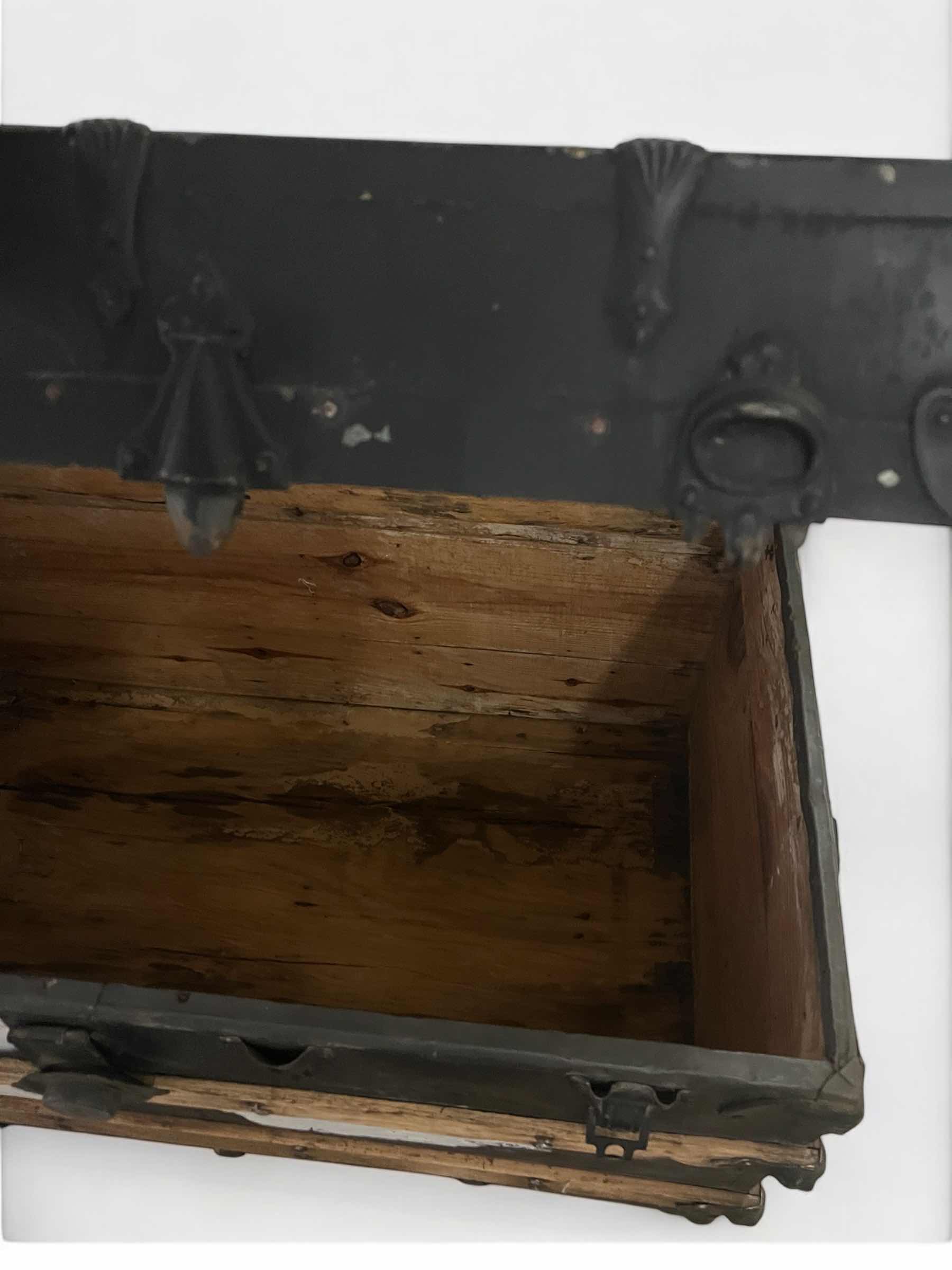 Photo 1 of WOODEN CHEST, TRUNK.