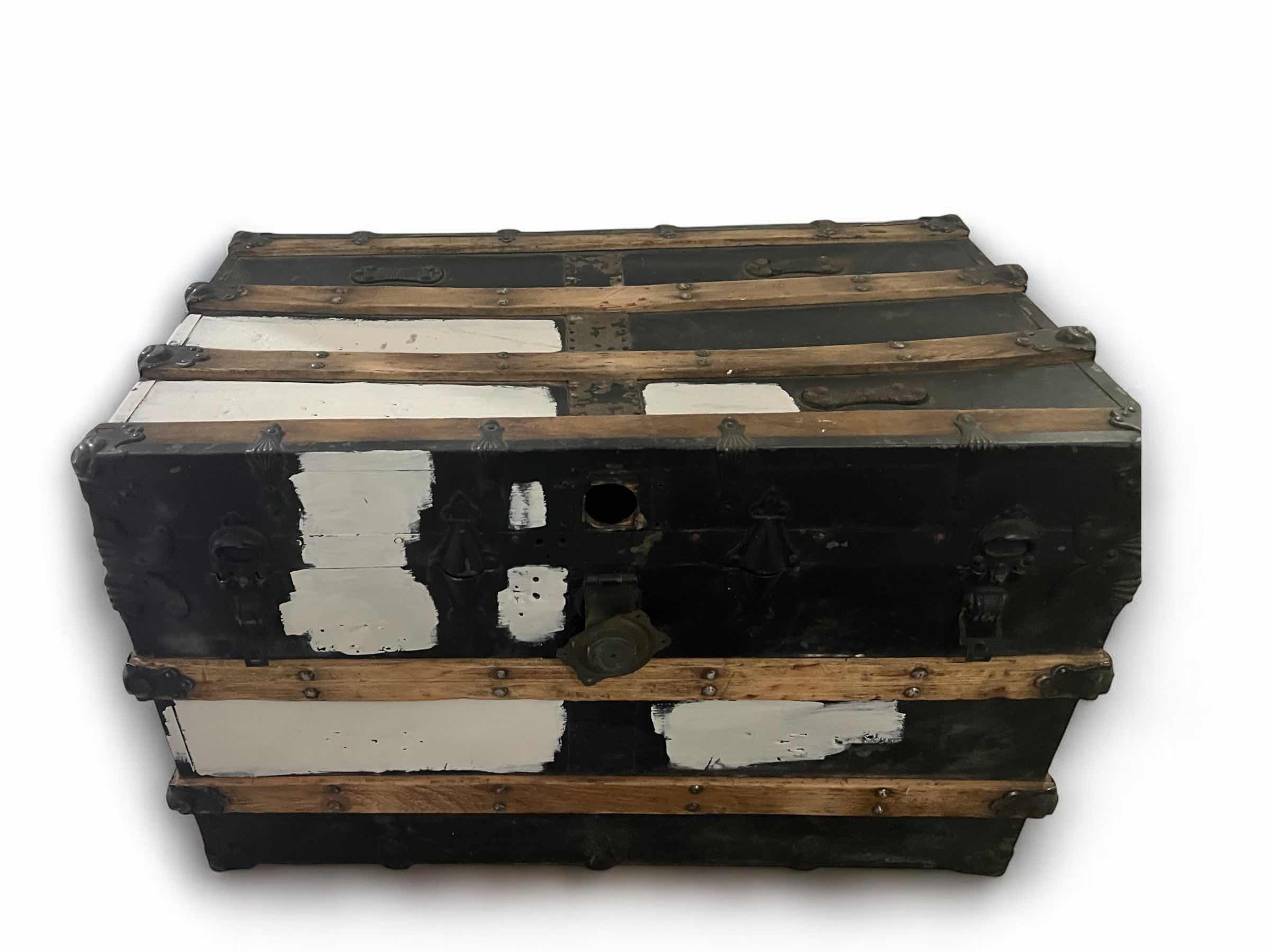 Photo 1 of WOODEN CHEST, TRUNK.