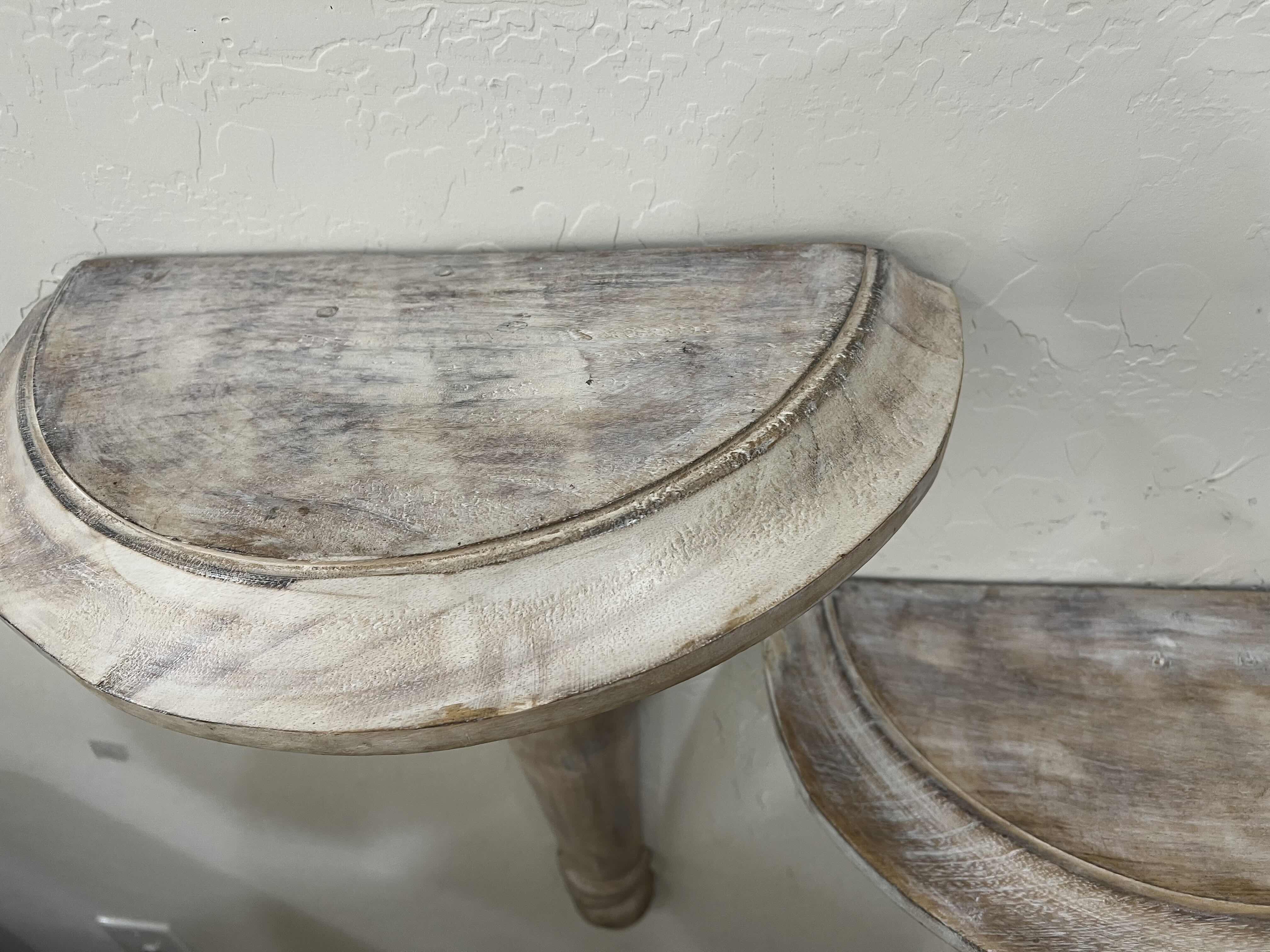 Photo 1 of HOME DECOR-FLOATING TUSCAN PEDESTAL SHELVES.