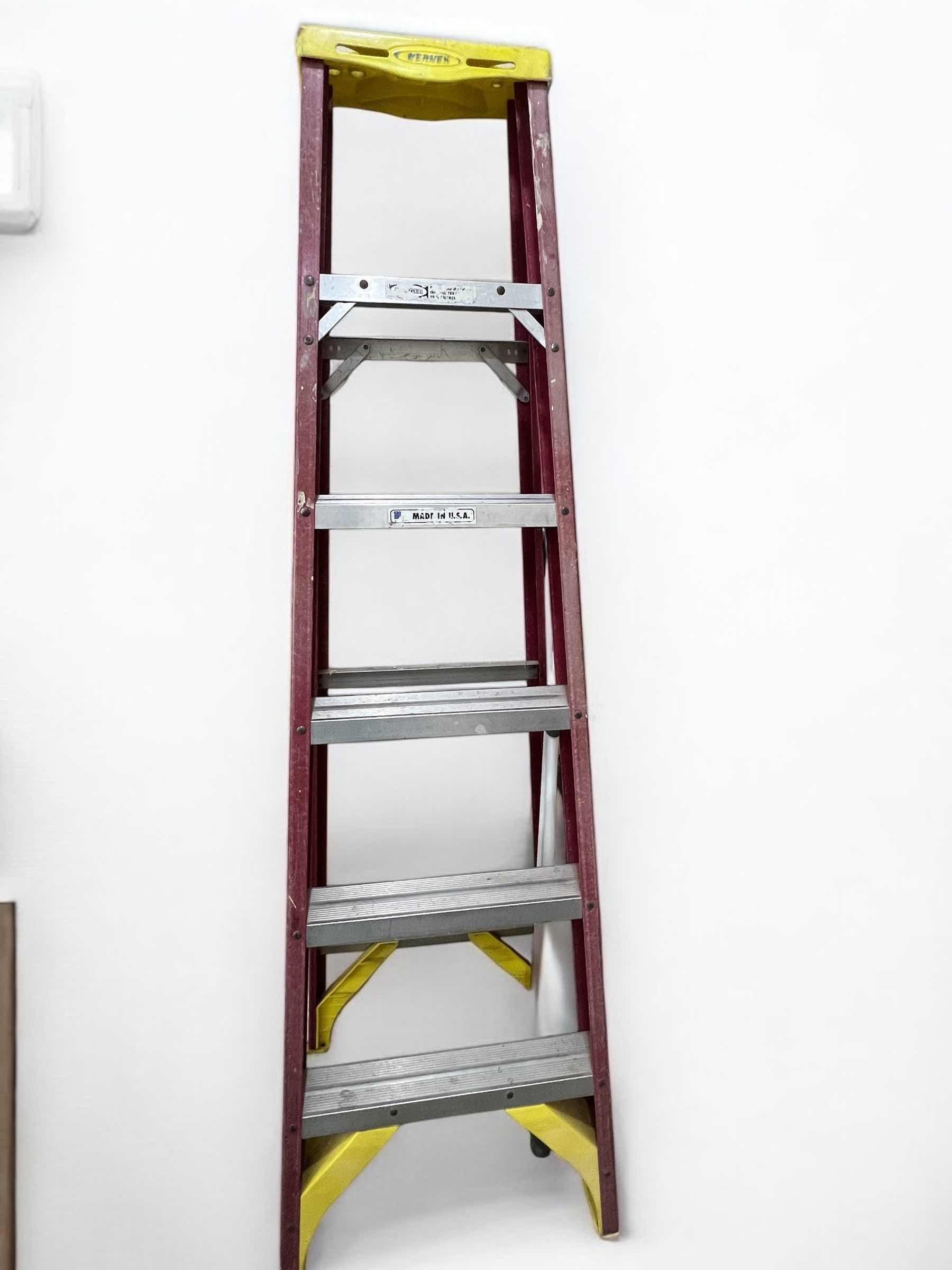 Photo 1 of 7' LADDER AND 3' STEPSTOOL