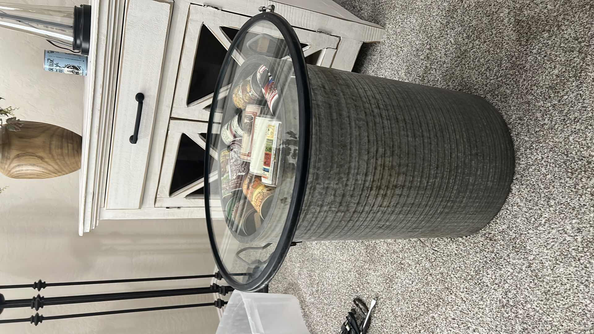 Photo 1 of DIY- ART INDUSTRIAL STYLE END TABLE 1 OF 2 IN SET (SOLD SEPARATELY)