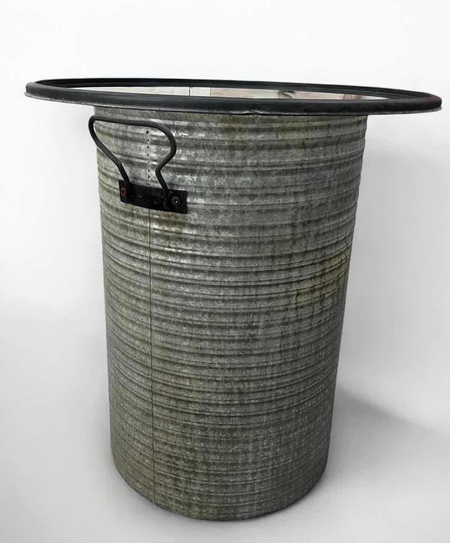 Photo 1 of INDUSTRIAL ART STYLE-SIDE TABLE 1 OF 2 IN SET (SOLD SEPARATELY.)