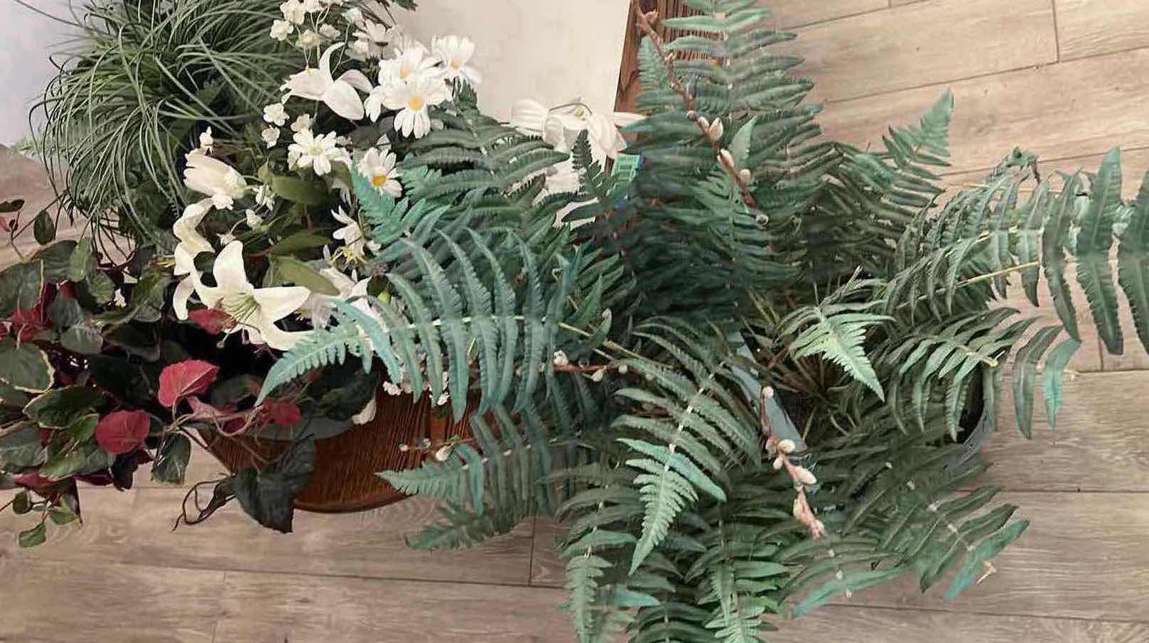 Photo 1 of 3-FAUX PLANTS