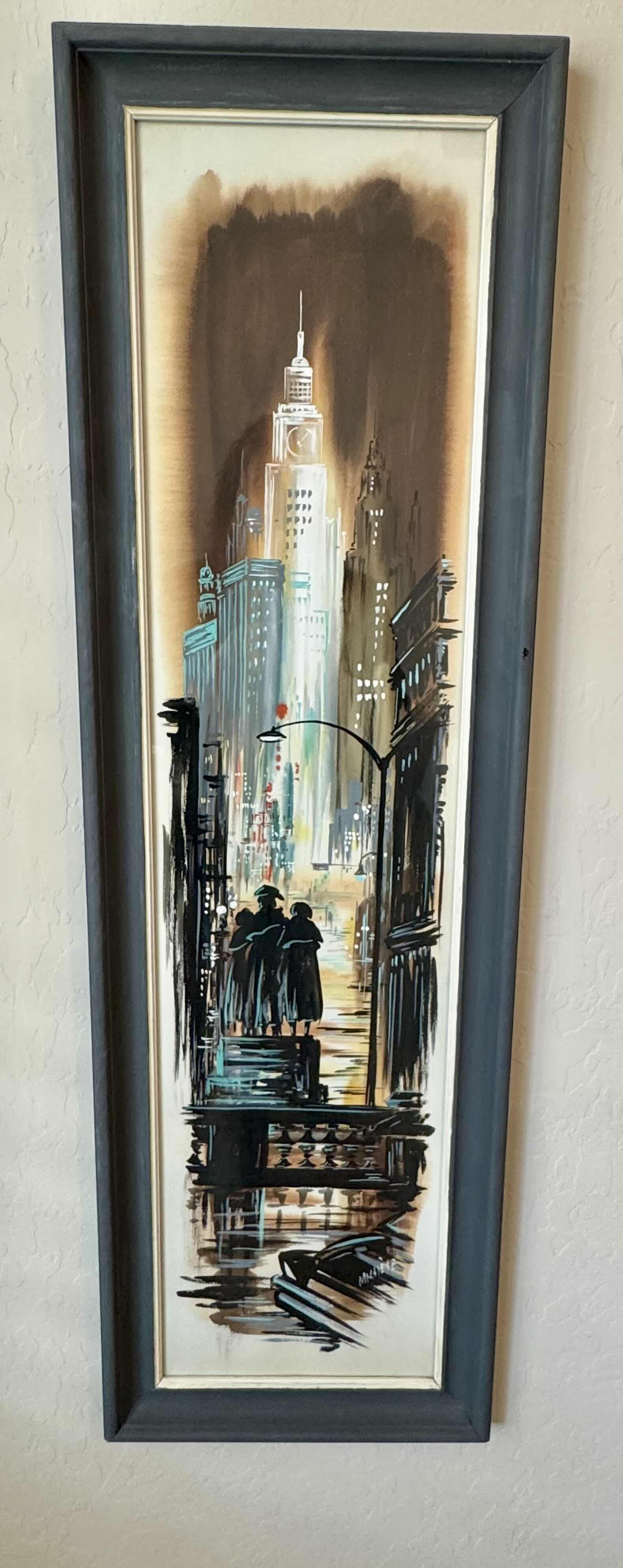 Photo 1 of HOME DECOR-NYC CITYSCAPE ARTWORK, FRAMED 14” X 44”