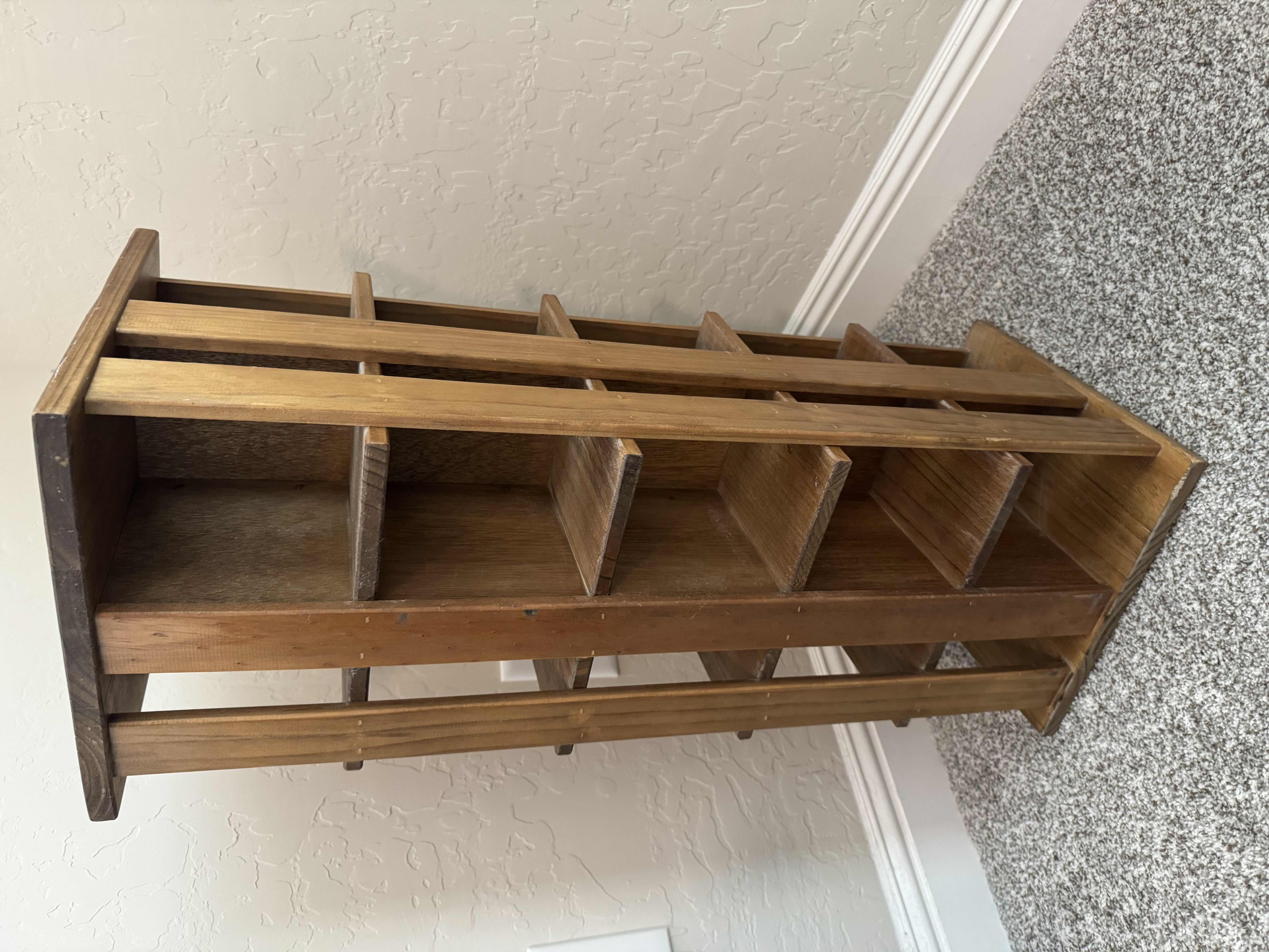 Photo 2 of ROTATING WOOD STAND 11” x 11” H 30”