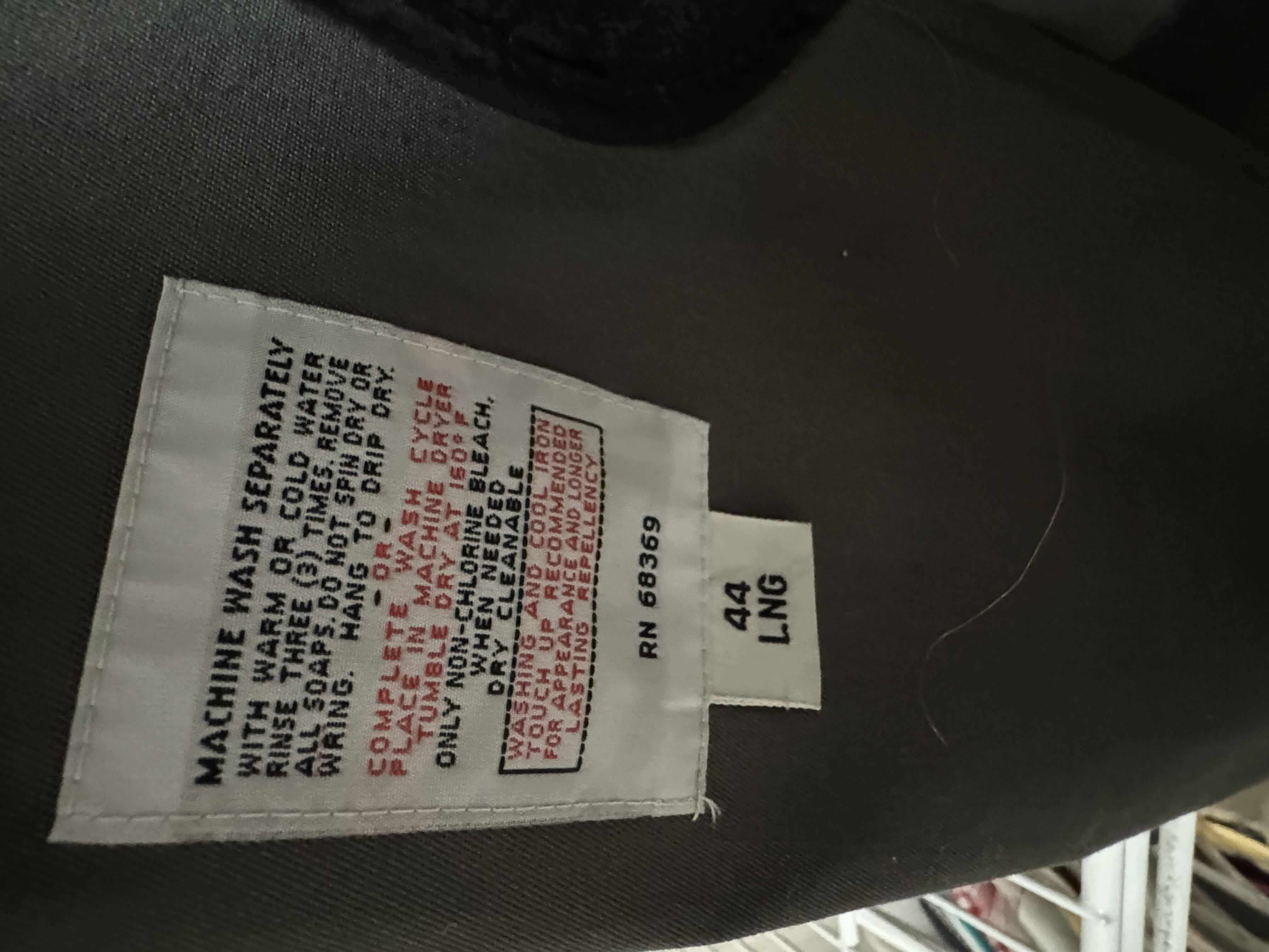 Photo 1 of LONDON FOG TRENCH COAT, GRAY SIZE 44L