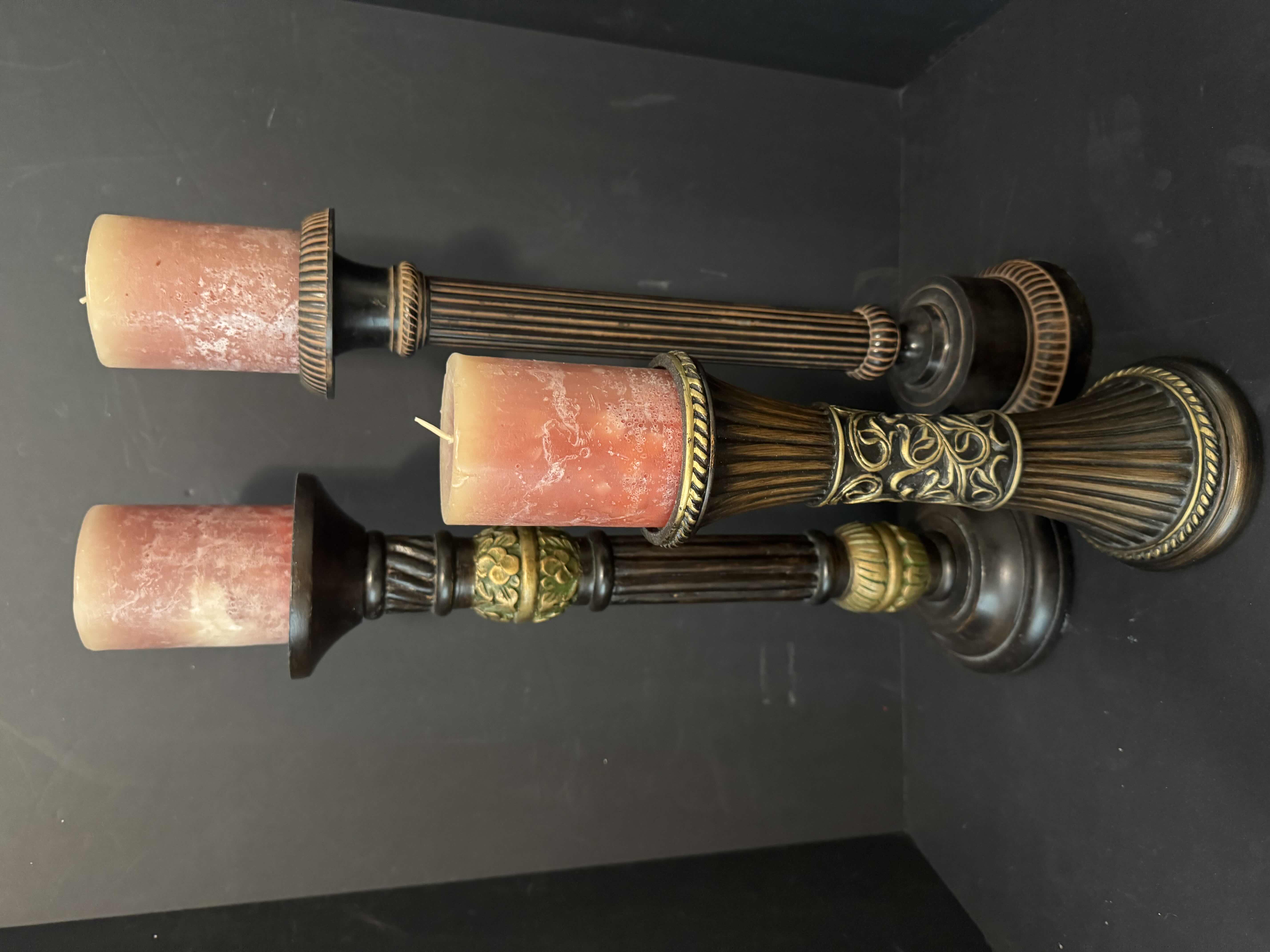 Photo 1 of 3 CANDLESTICKS  H12-18”