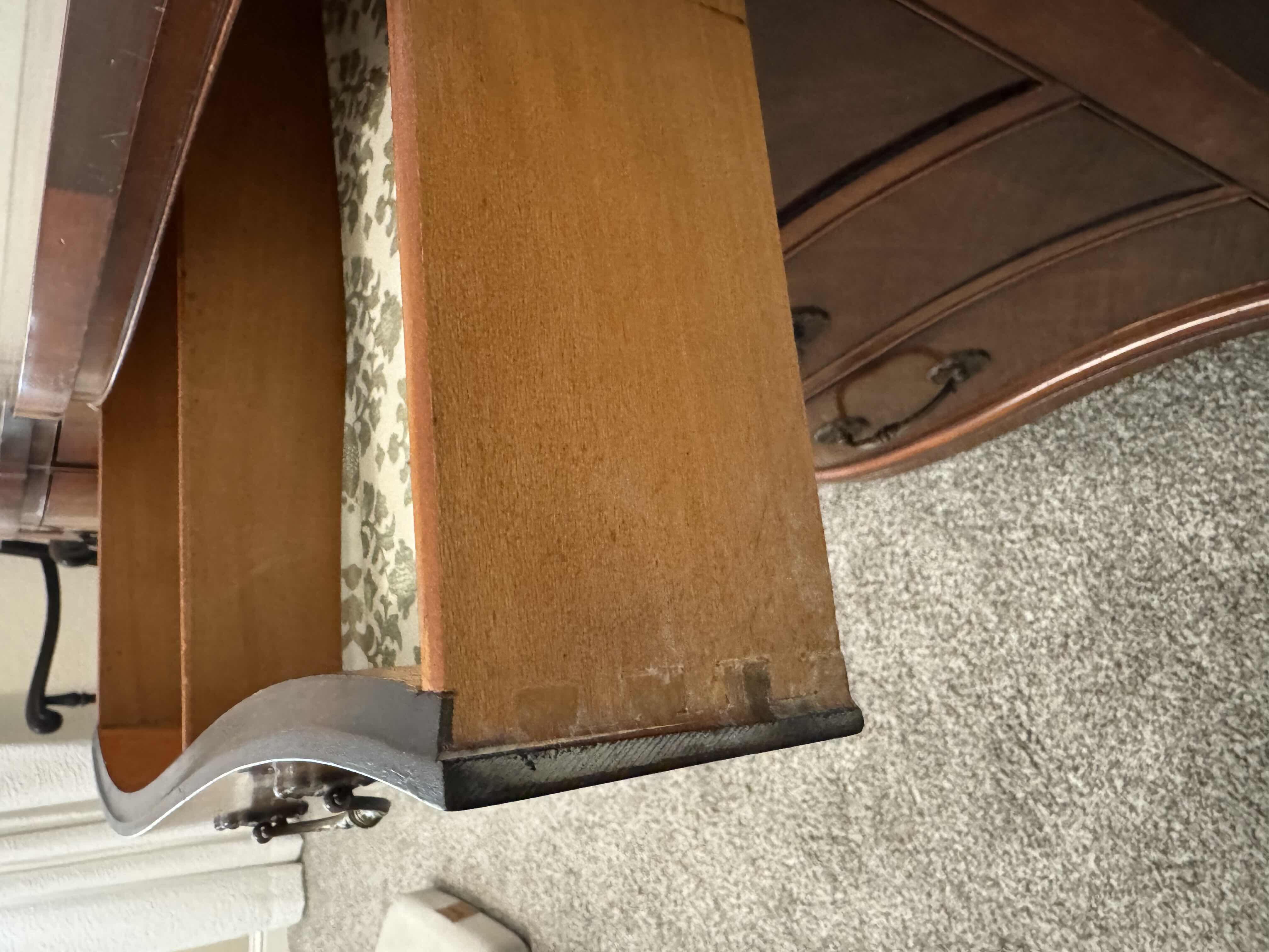 Photo 1 of VINTAGE  MAHOGANY 12 DRAWER DRESSER W TONGUE & GROOVE DRAWERS  62” X 22” H33”