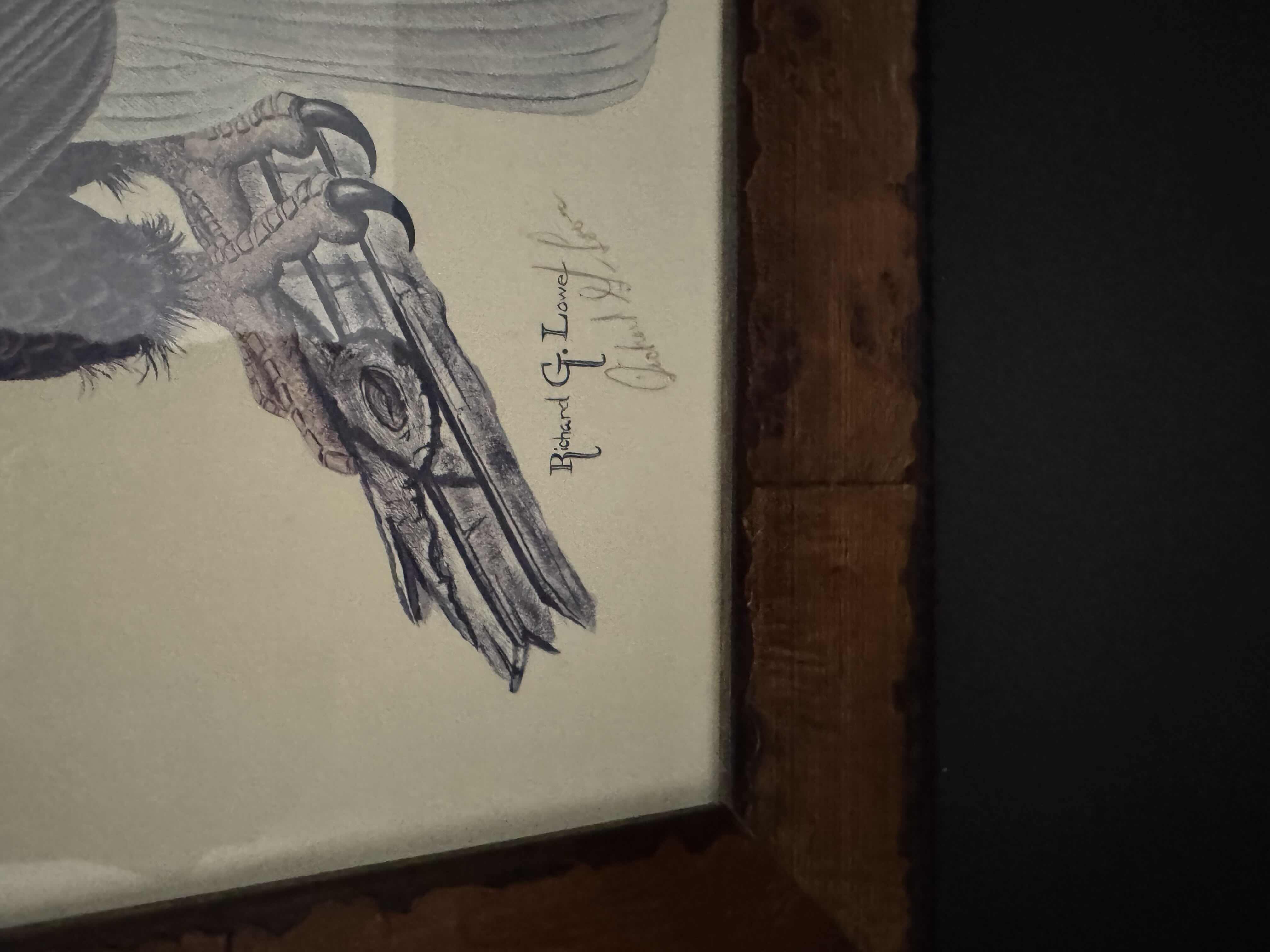 Photo 1 of WALL DECOR-EAGLE ARTWORK 15” X 18”H.