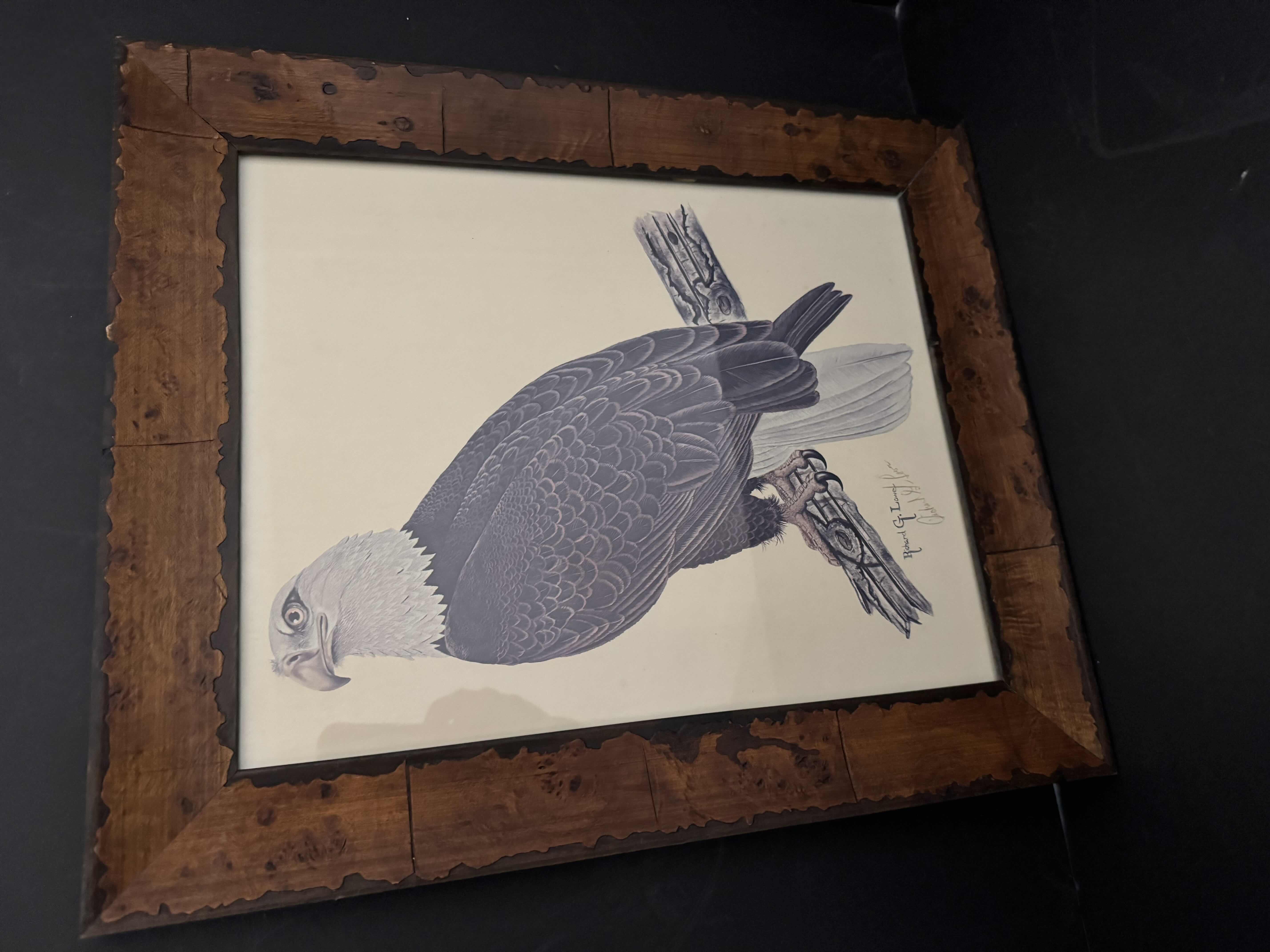 Photo 1 of WALL DECOR-EAGLE ARTWORK 15” X 18”H.