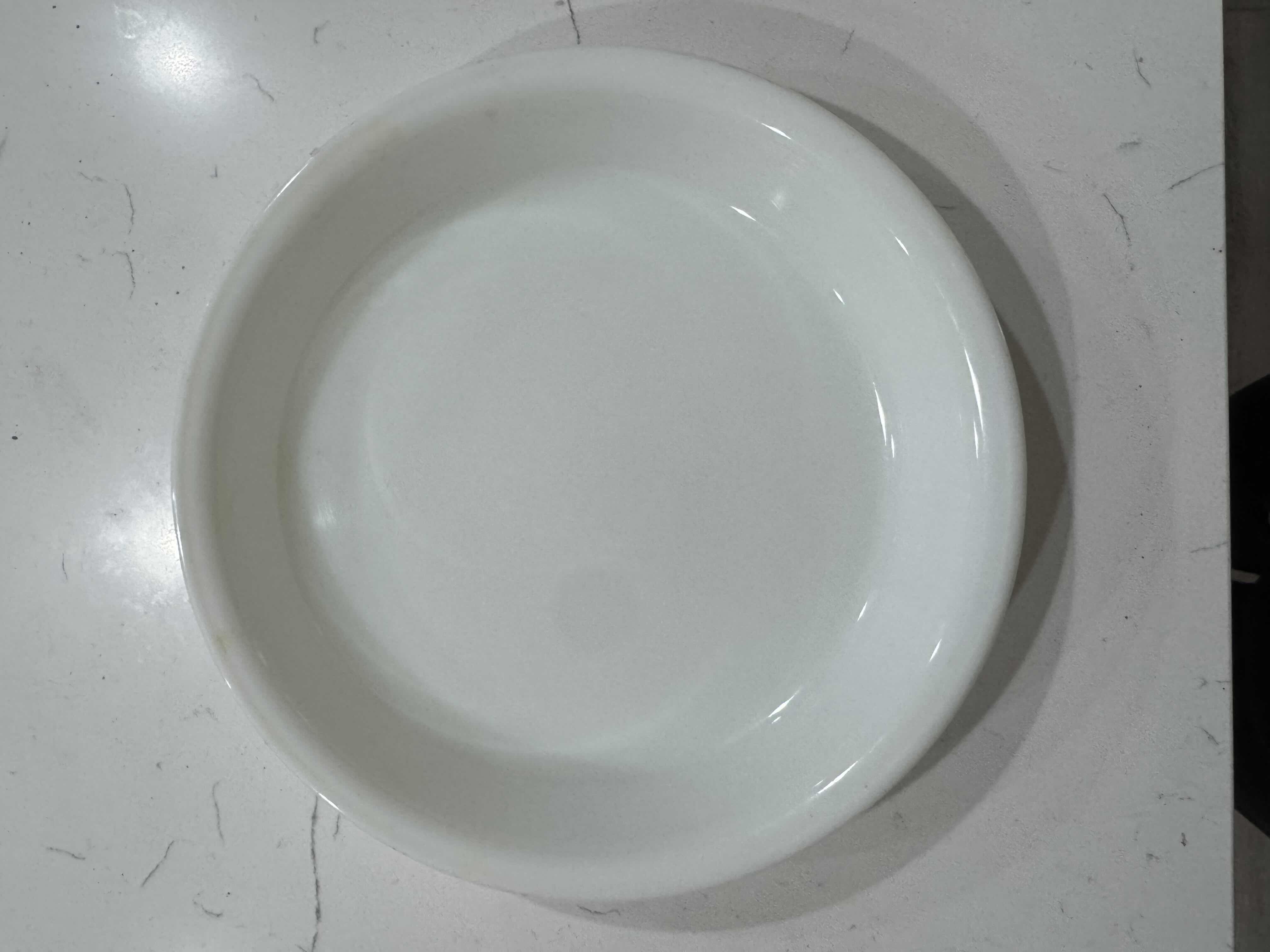 Photo 1 of VINTAGE PYREX PLATE FOR OVEN, WHITE 10”D