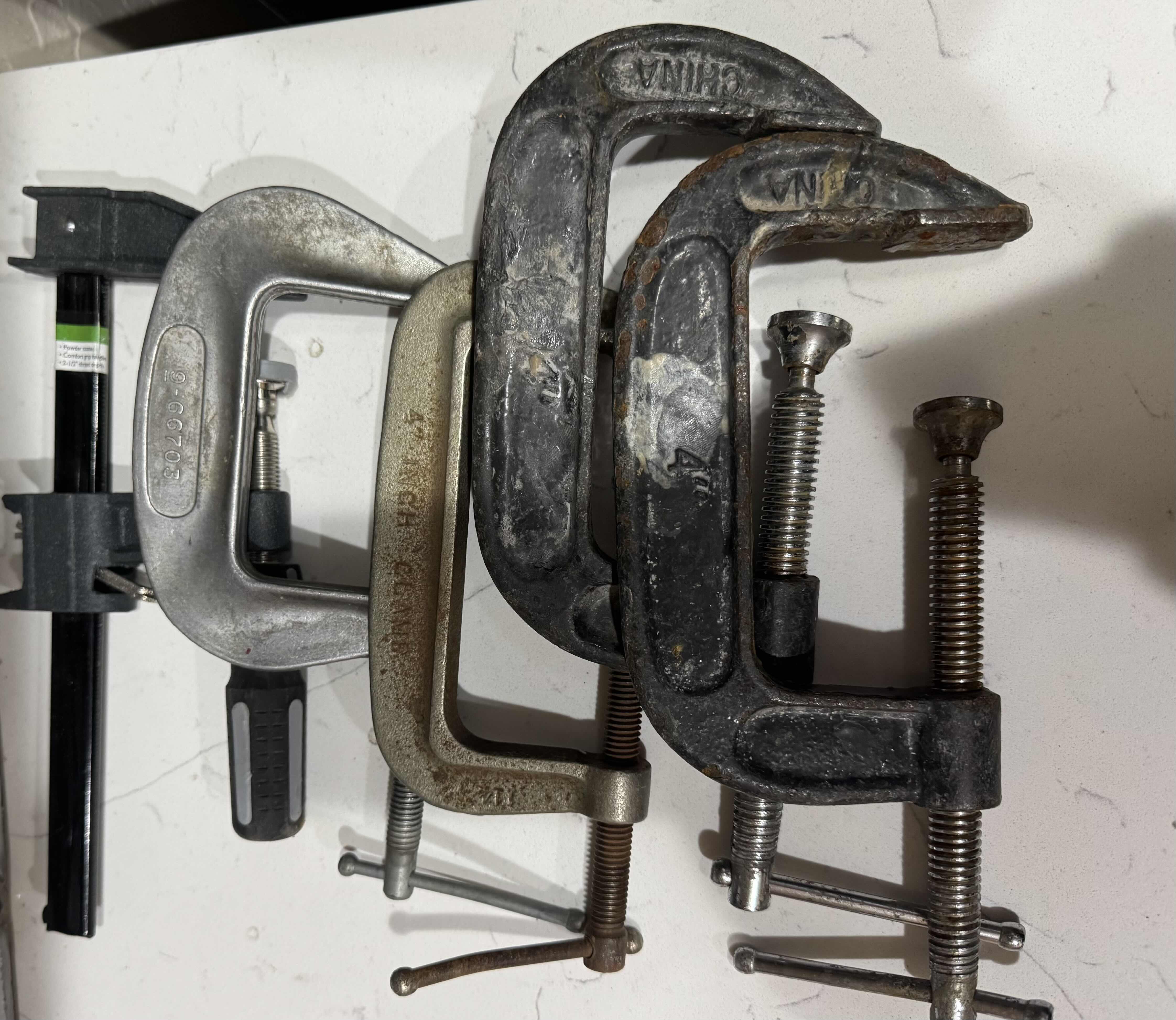 Photo 1 of 5 - C-CLAMPS/G-CLAMPS