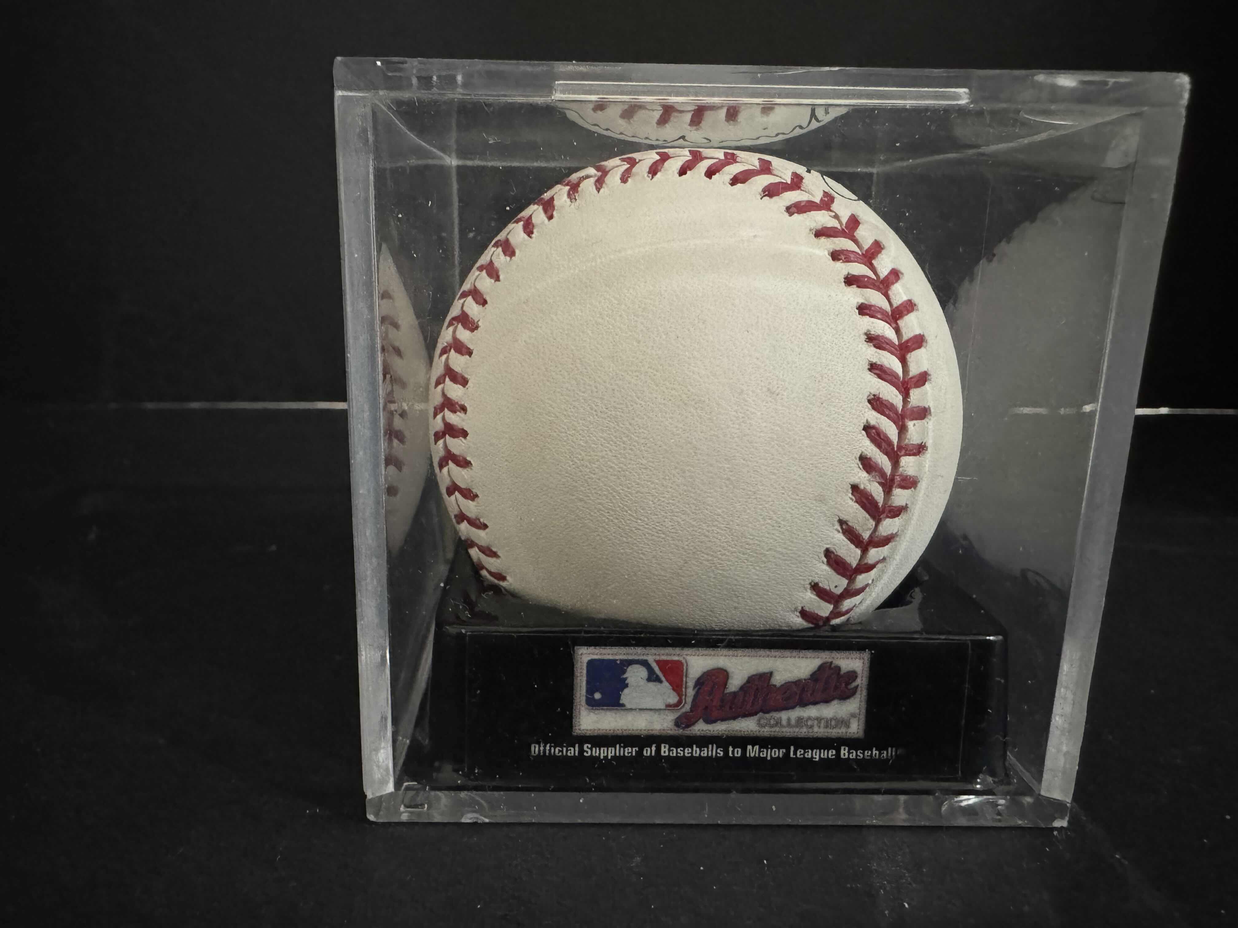 Photo 1 of SIGNED OFFICIAL GAME BALL-SIGNATURE NOT DETERMINED