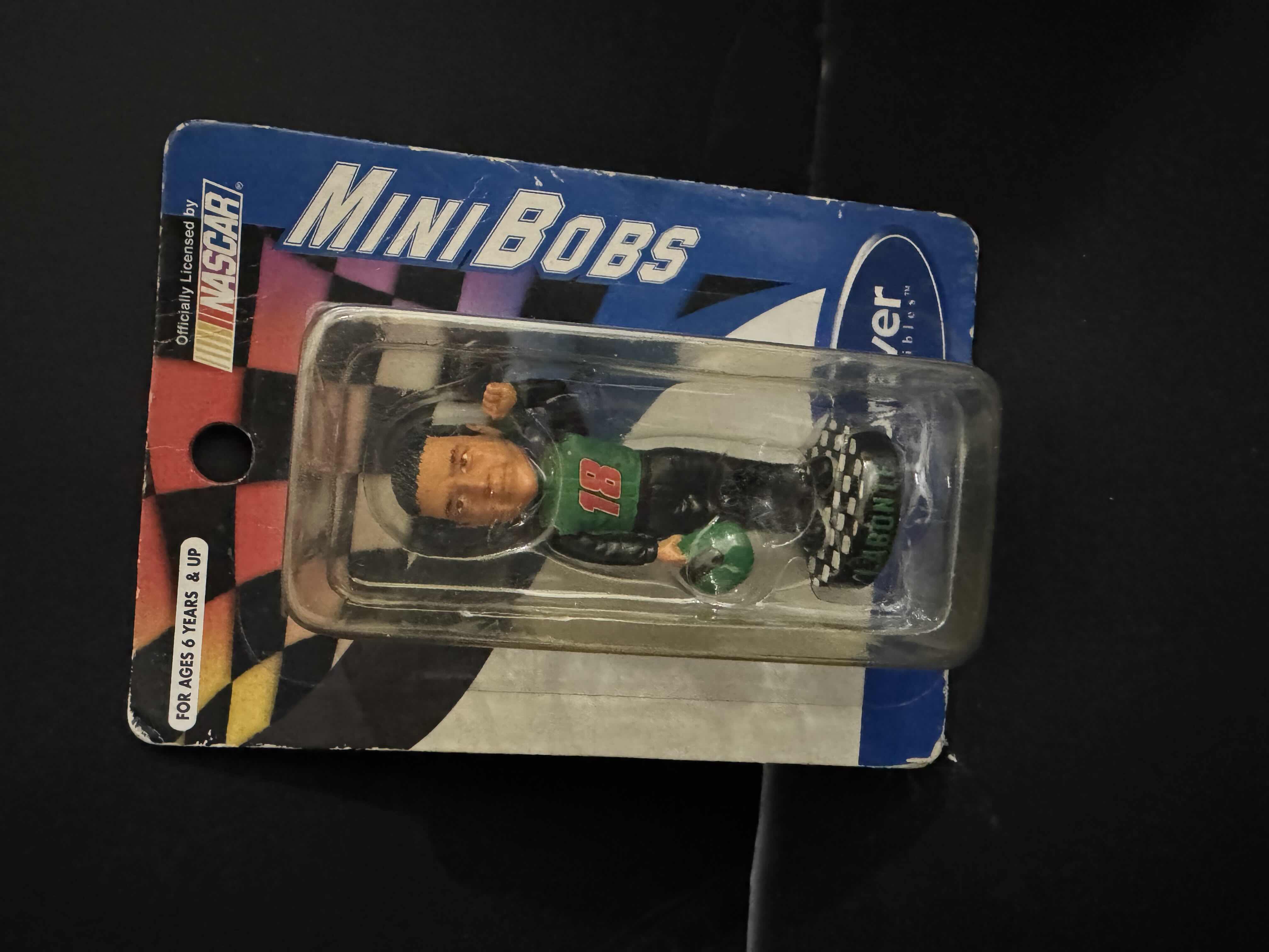 Photo 1 of NEW IN BOX-COLLECTIBLE NASCAR MINI BOBS "BOBBY LABONTE" BOBBLE HEAD