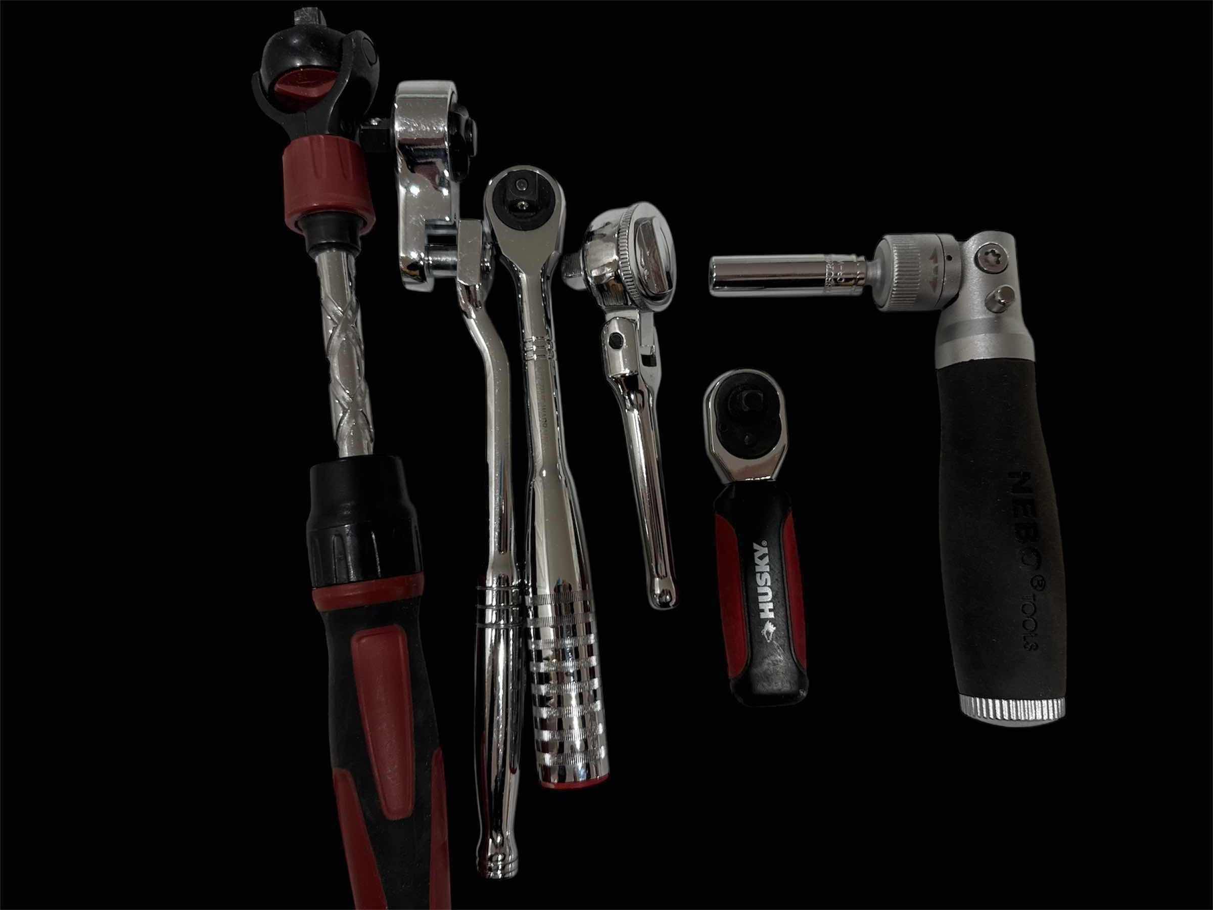 Photo 1 of TOOLS-SOCKET WRENCHES OF VARIOUS SIZES