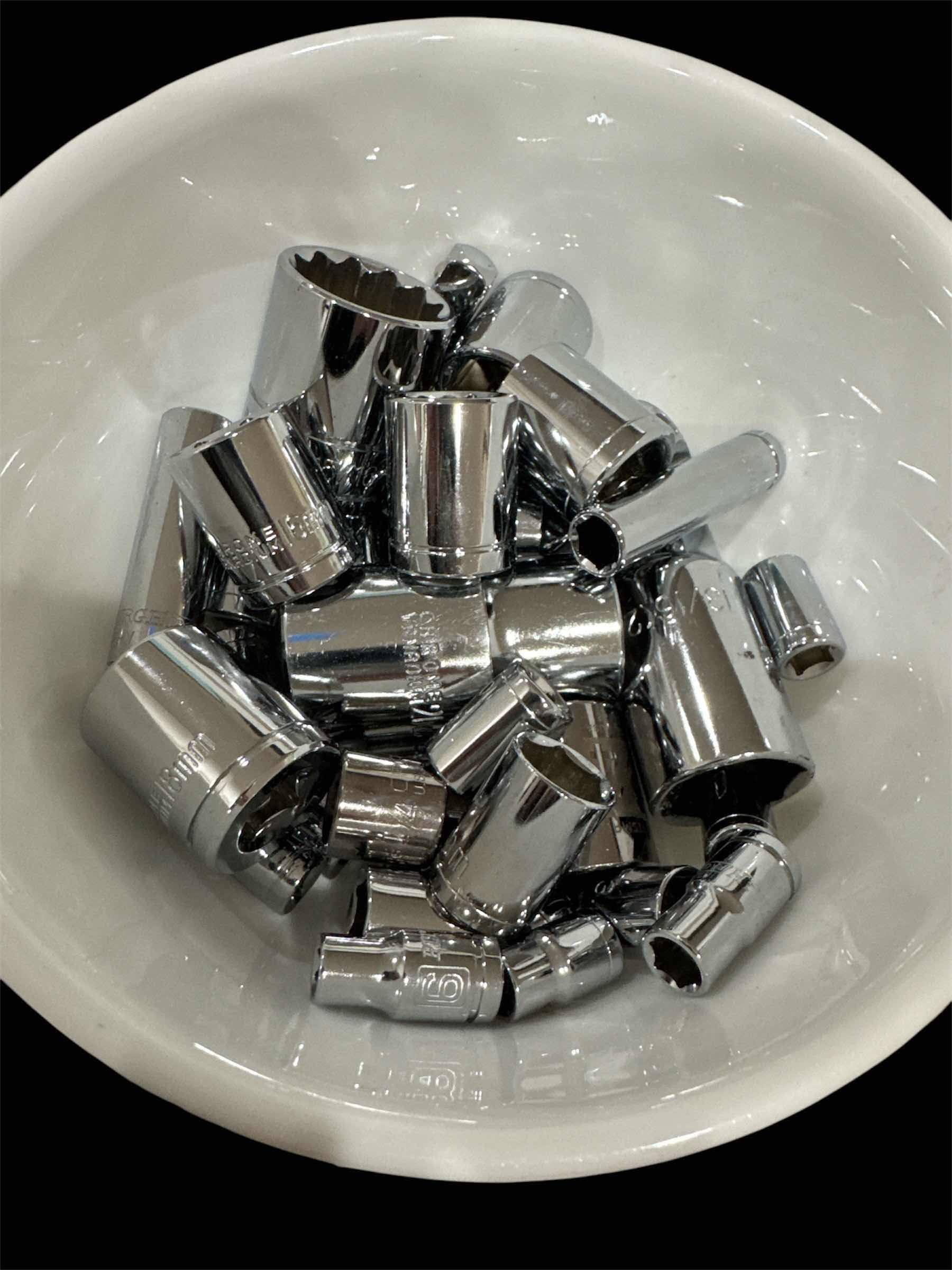 Photo 1 of TOOLS-SOCKET WRENCHES OF VARIOUS SIZES