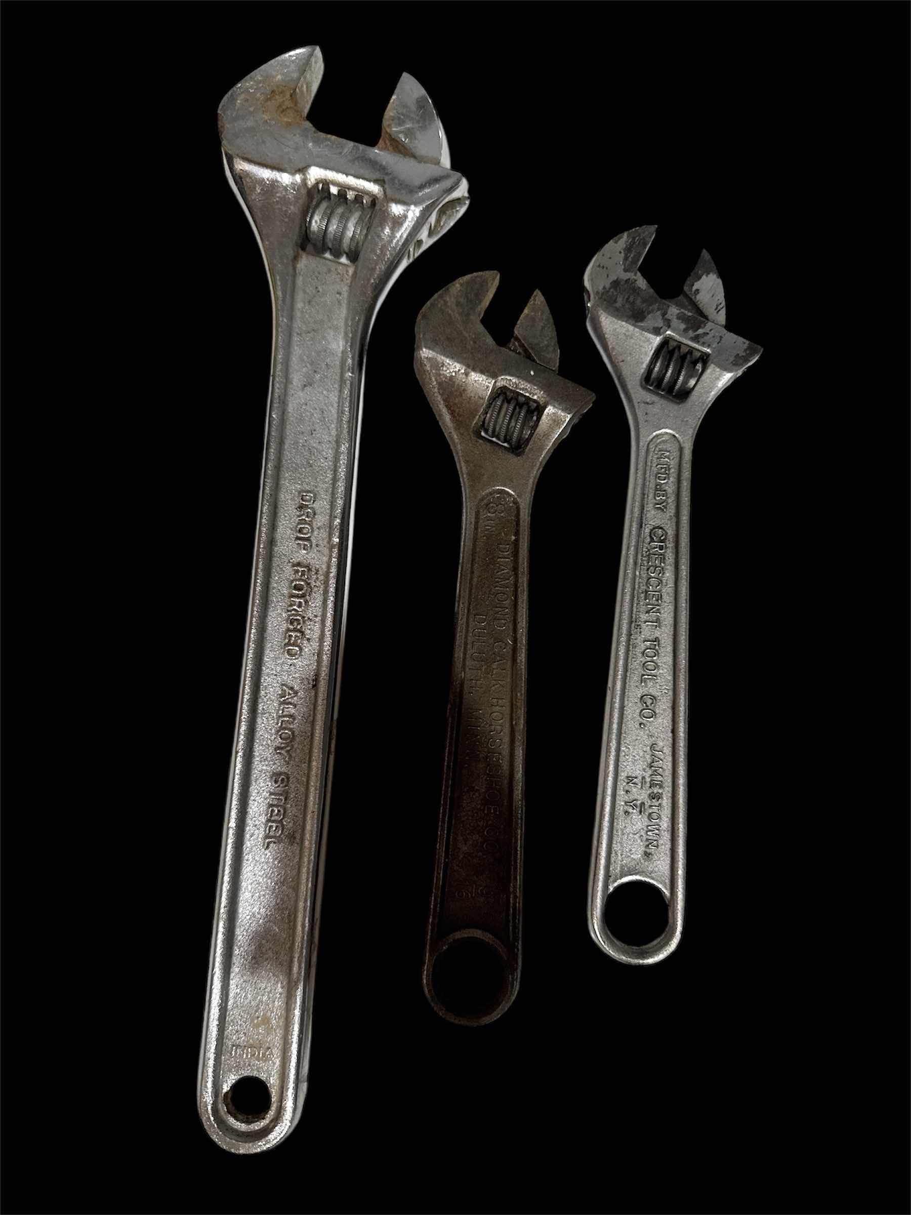Photo 3 of 6 - ADJUSTABLE WRENCHES