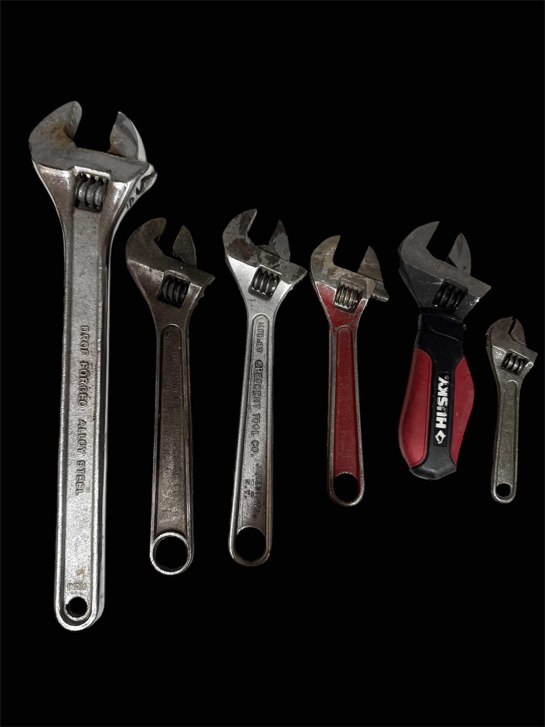 Photo 1 of 6 - ADJUSTABLE WRENCHES
