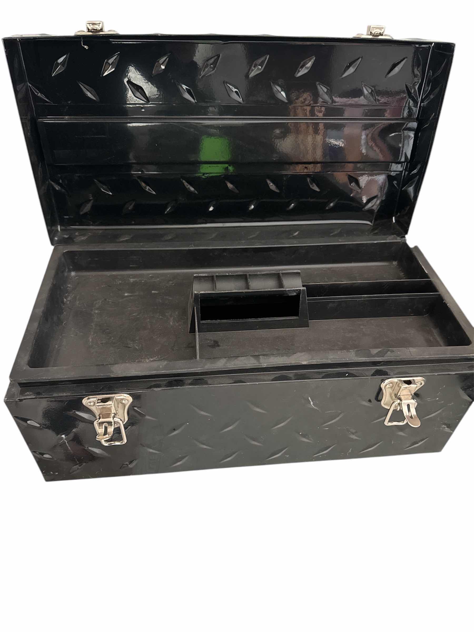 Photo 1 of METAL TOOL BOX 20“ x 10“ H9”