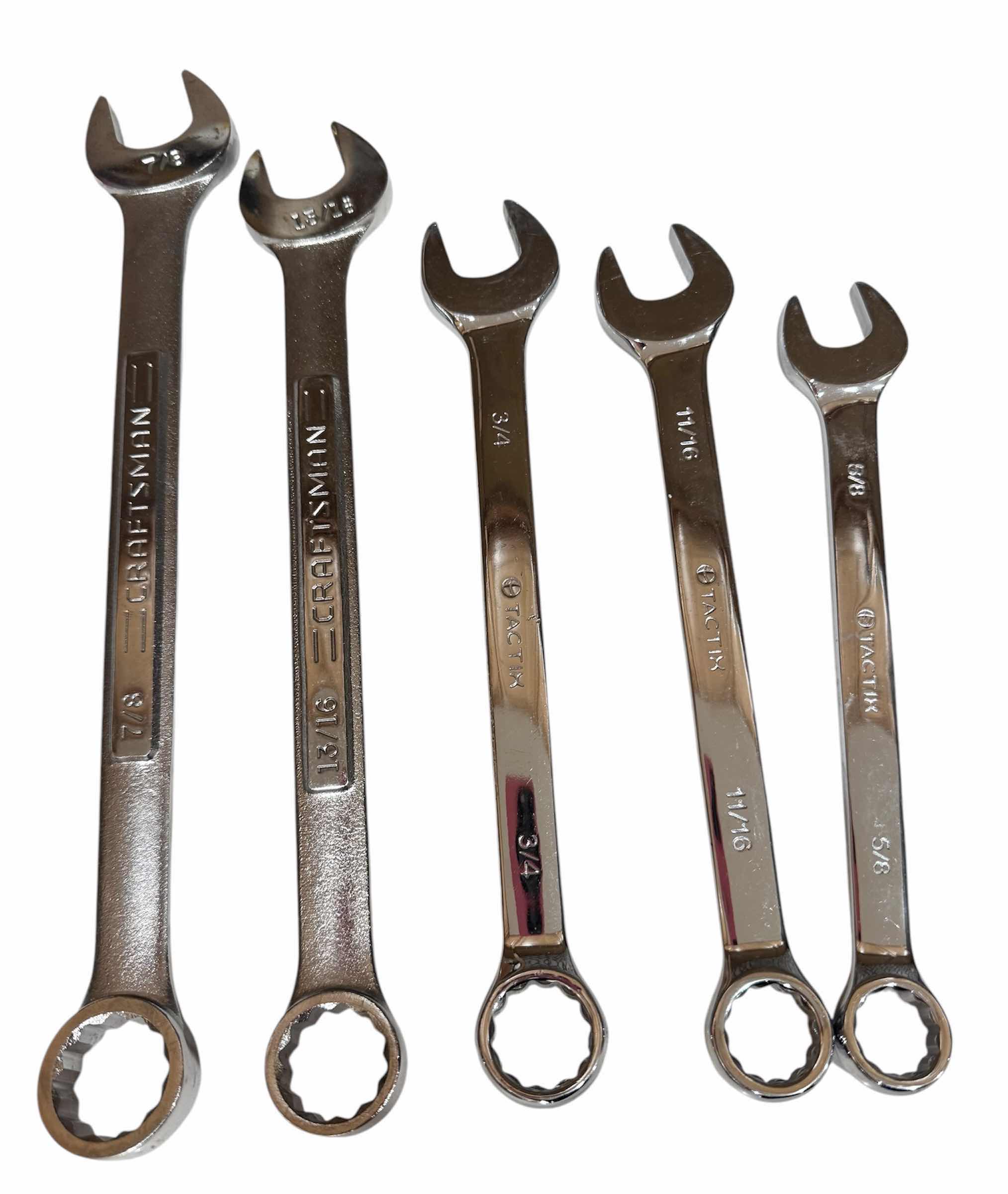 Photo 1 of 10 - CRAFTMAN AND TACTIX WRENCHES