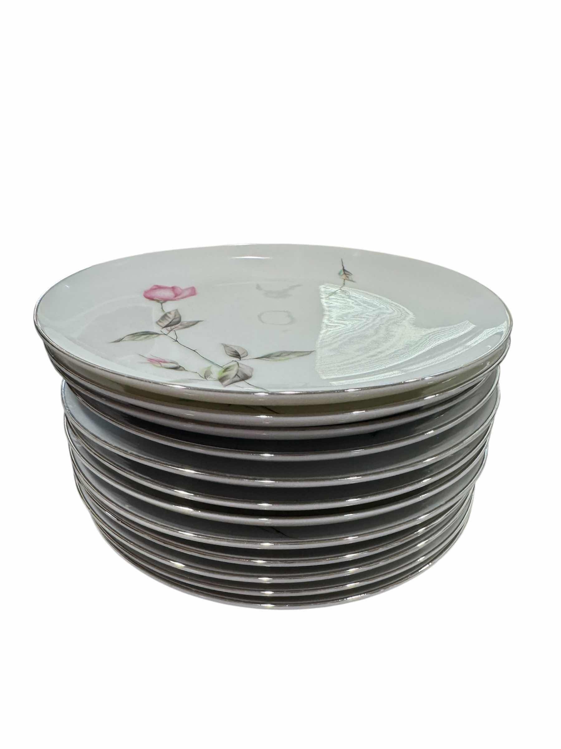 Photo 2 of 22
12- VINTAGE DAWN ROSES BY SANGO JAPAN RISE BREAD AND BUTTER PLATES, FLORAL DESIGN, CHINA

D6”