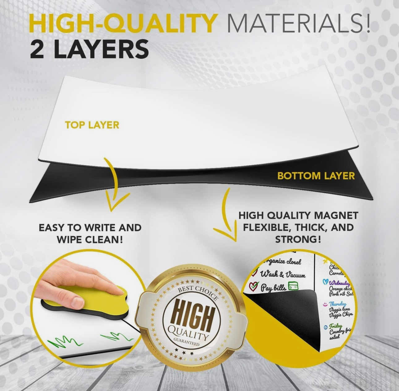 Photo 6 of BRAND NEW CASE OF 20 SCRIBBL MAGNETIC WHITEBOARD WITH 4 DRY ERASE WHITE BOARD MARKERS & 1 ERASER