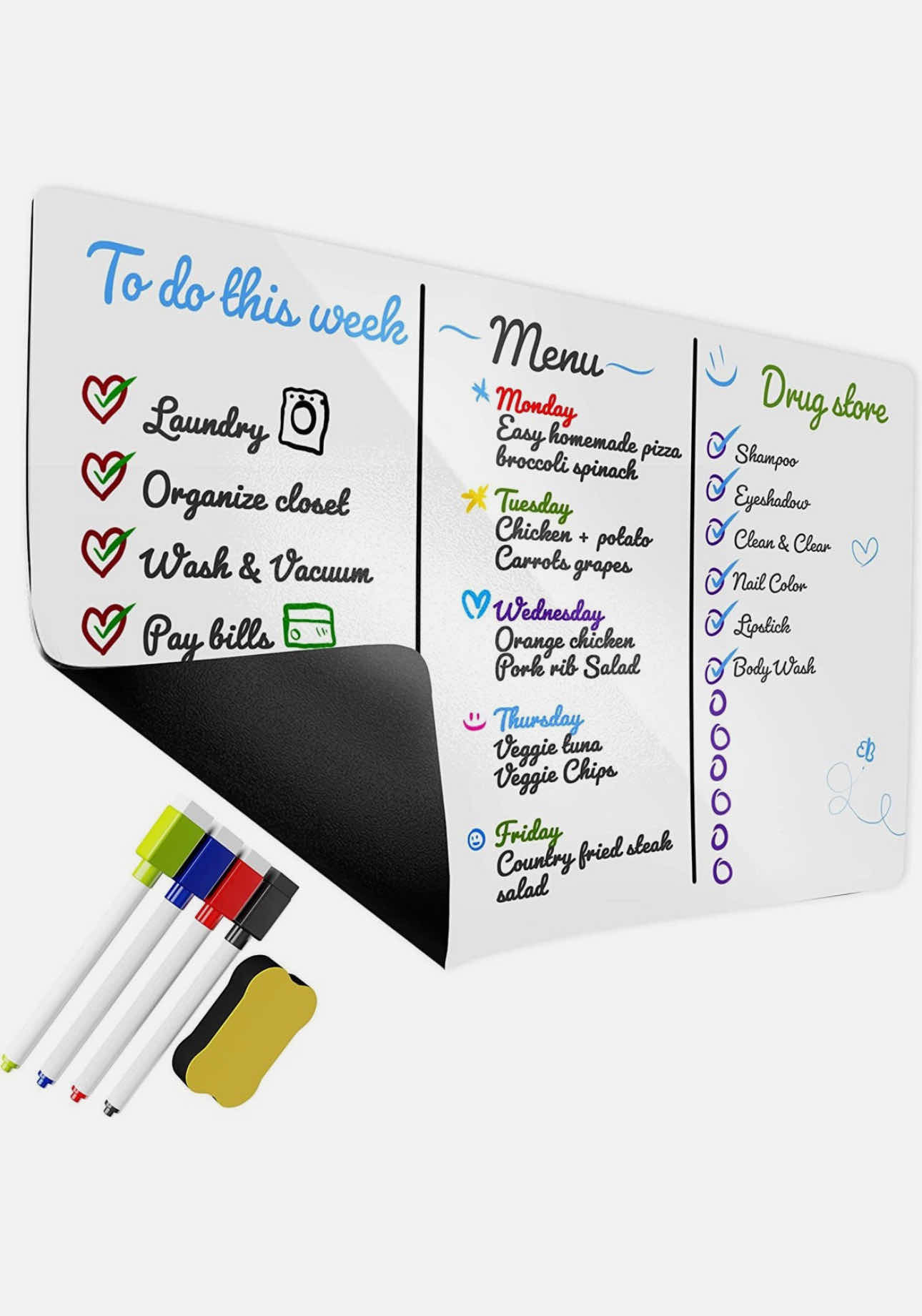 Photo 1 of BRAND NEW CASE OF 20 SCRIBBL MAGNETIC WHITEBOARD WITH 4 DRY ERASE WHITE BOARD MARKERS & 1 ERASER
