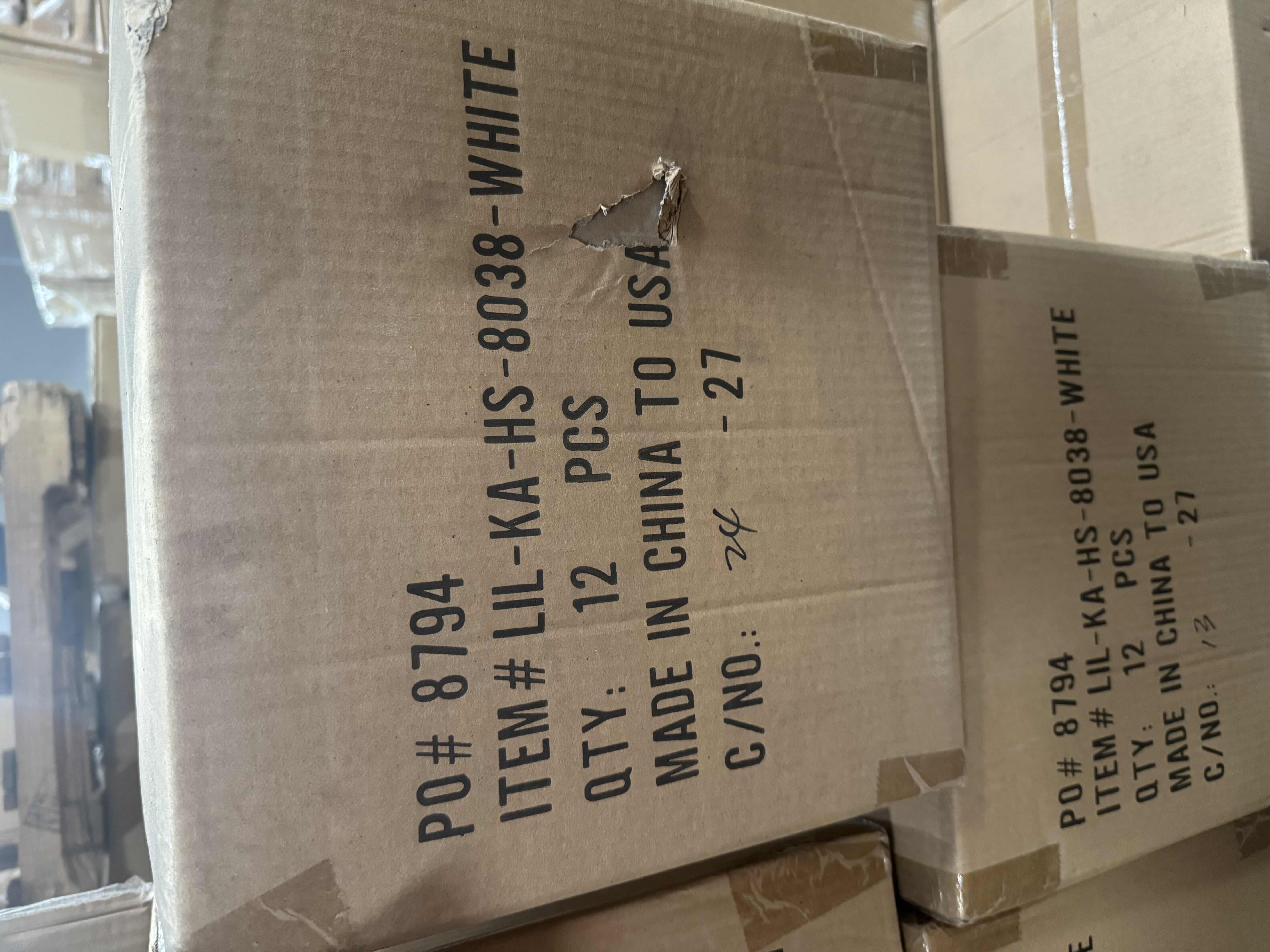 Photo 1 of BRAND NEW CASE OF 12 WHITE MOBILE DEVICE HOLDERS